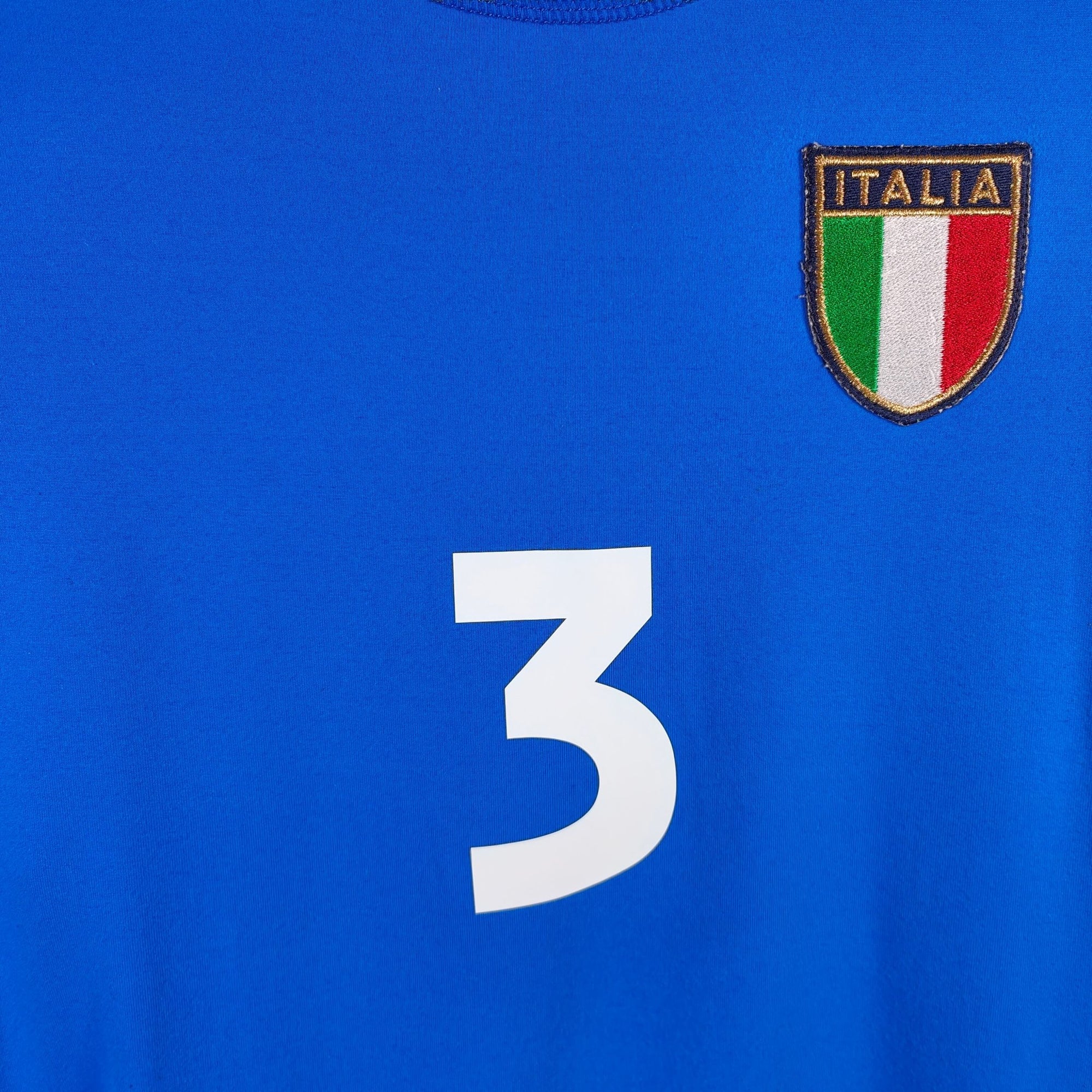 2000 - 01 Italy Home Shirt Maldini 3 - 9/10 - (XL slim) - Eternal Pitch