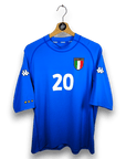 2000 - 01 Italy Home Shirt Totti 20 - 9.5/10 - (XL but fit like L - M) - Eternal Pitch