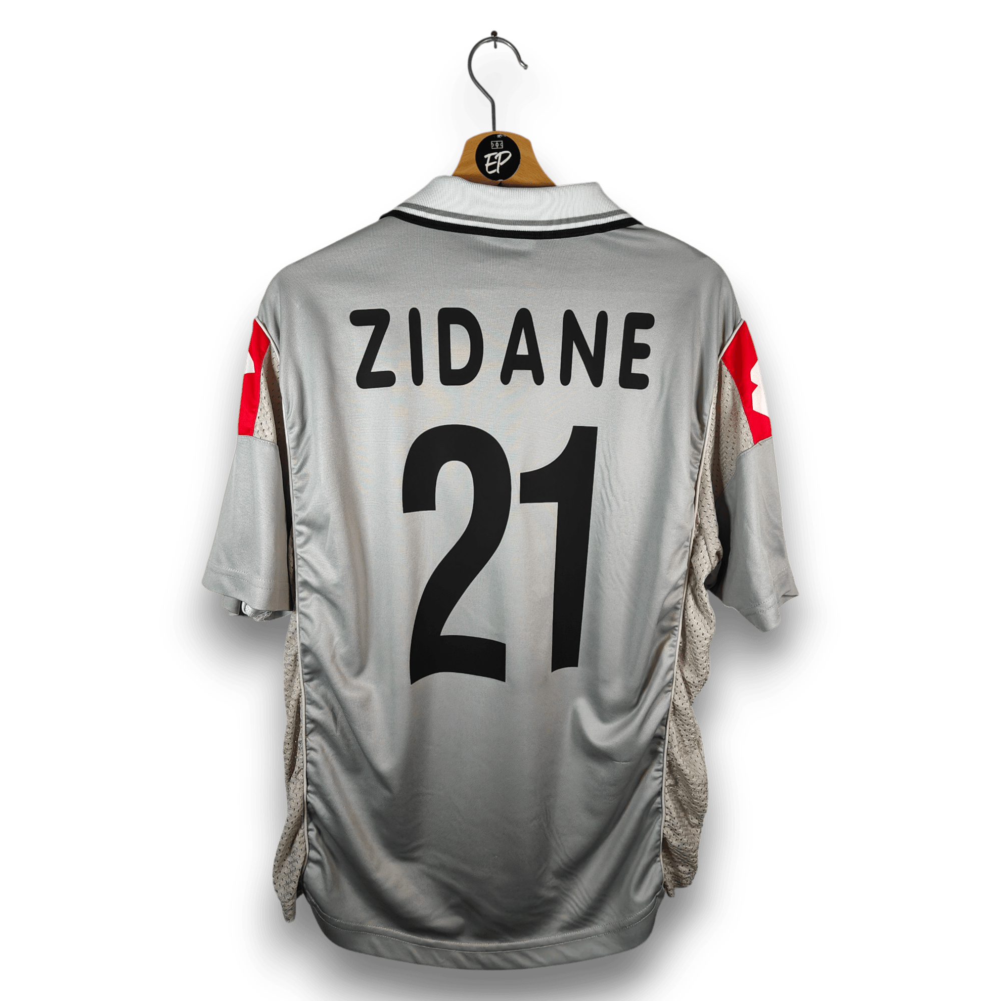 2000 - 01 Juventus Away Shirt Zidane 21 - 6/10 - (M) - Eternal Pitch