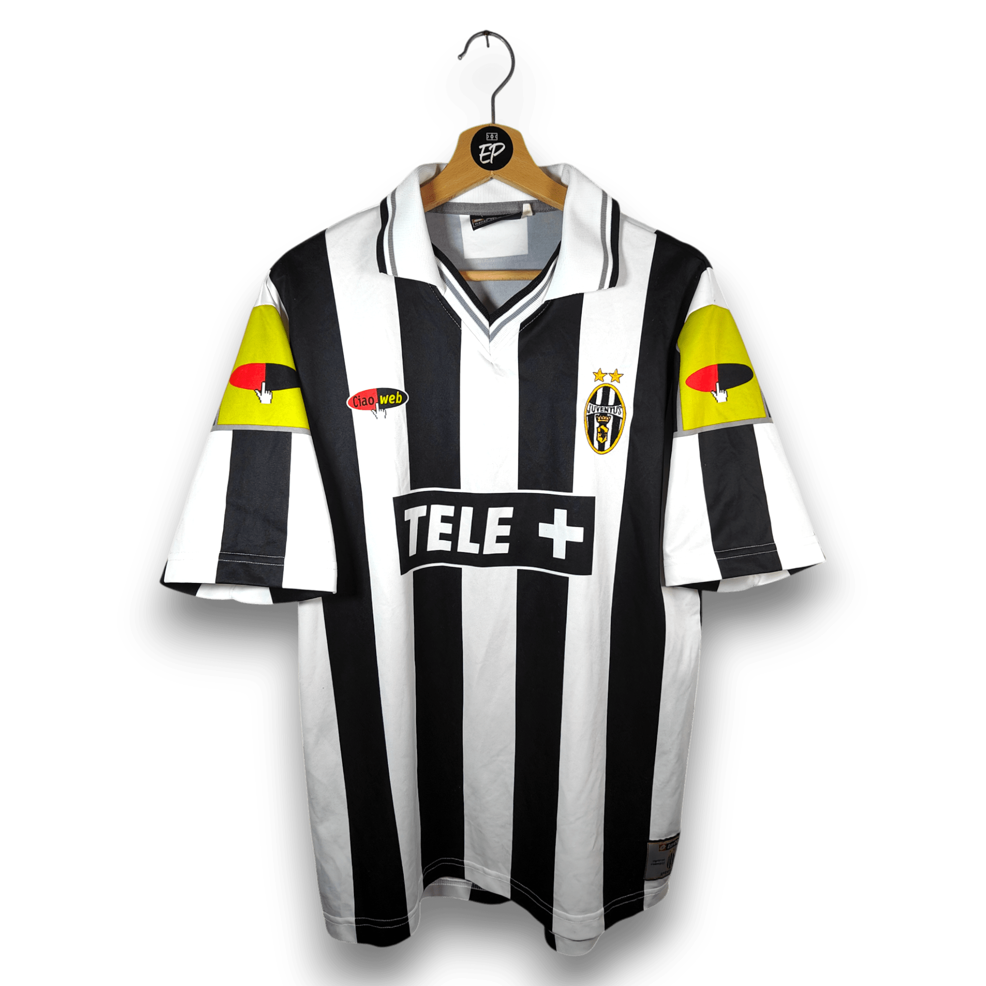 2000 - 01 Juventus Ciaoweb Home Shirt Zidane 21 - 6.5/10 - (L) - Eternal Pitch