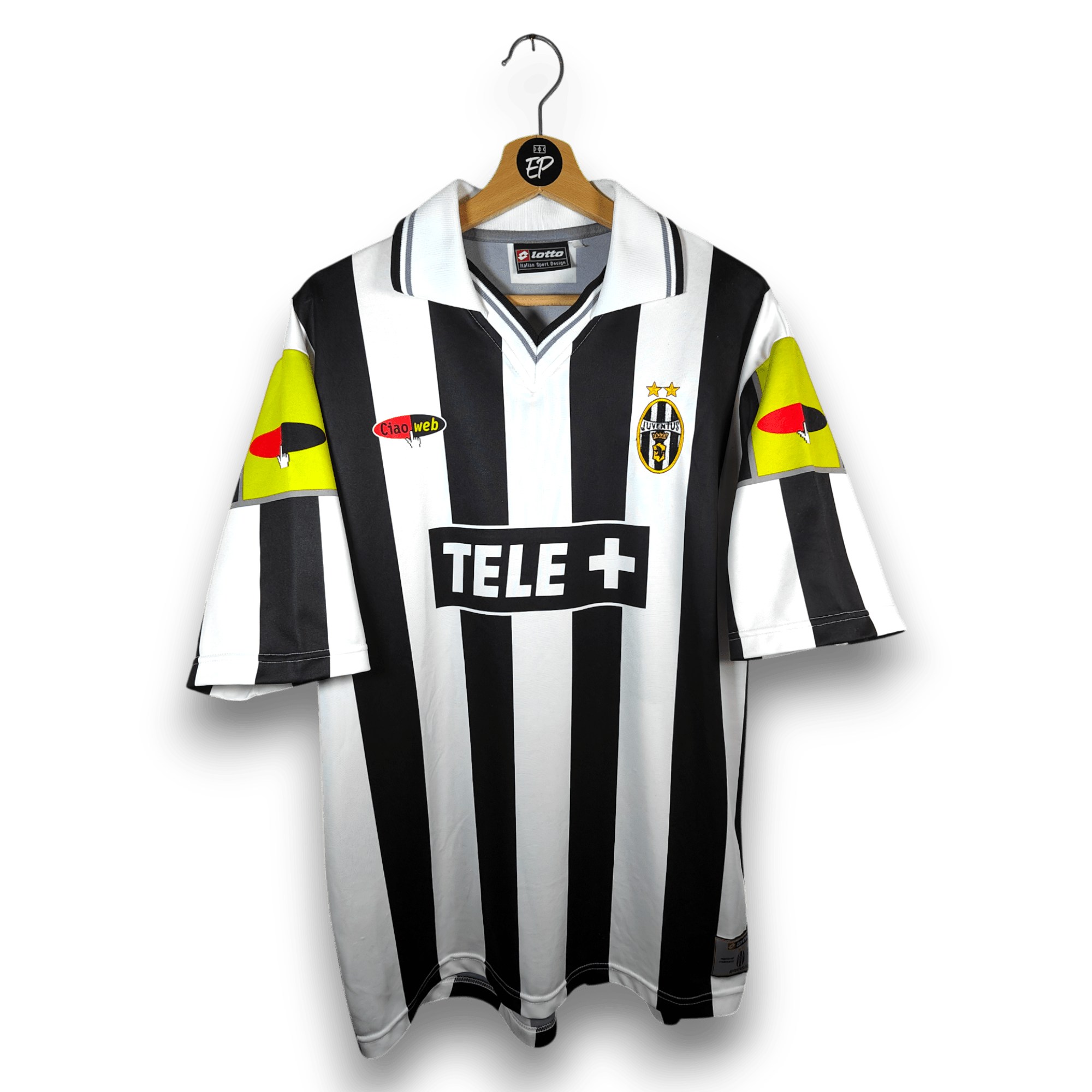 2000 - 01 Juventus Ciaoweb Home Shirt Zidane 21 - 8.5/10 - (XL) - Eternal Pitch