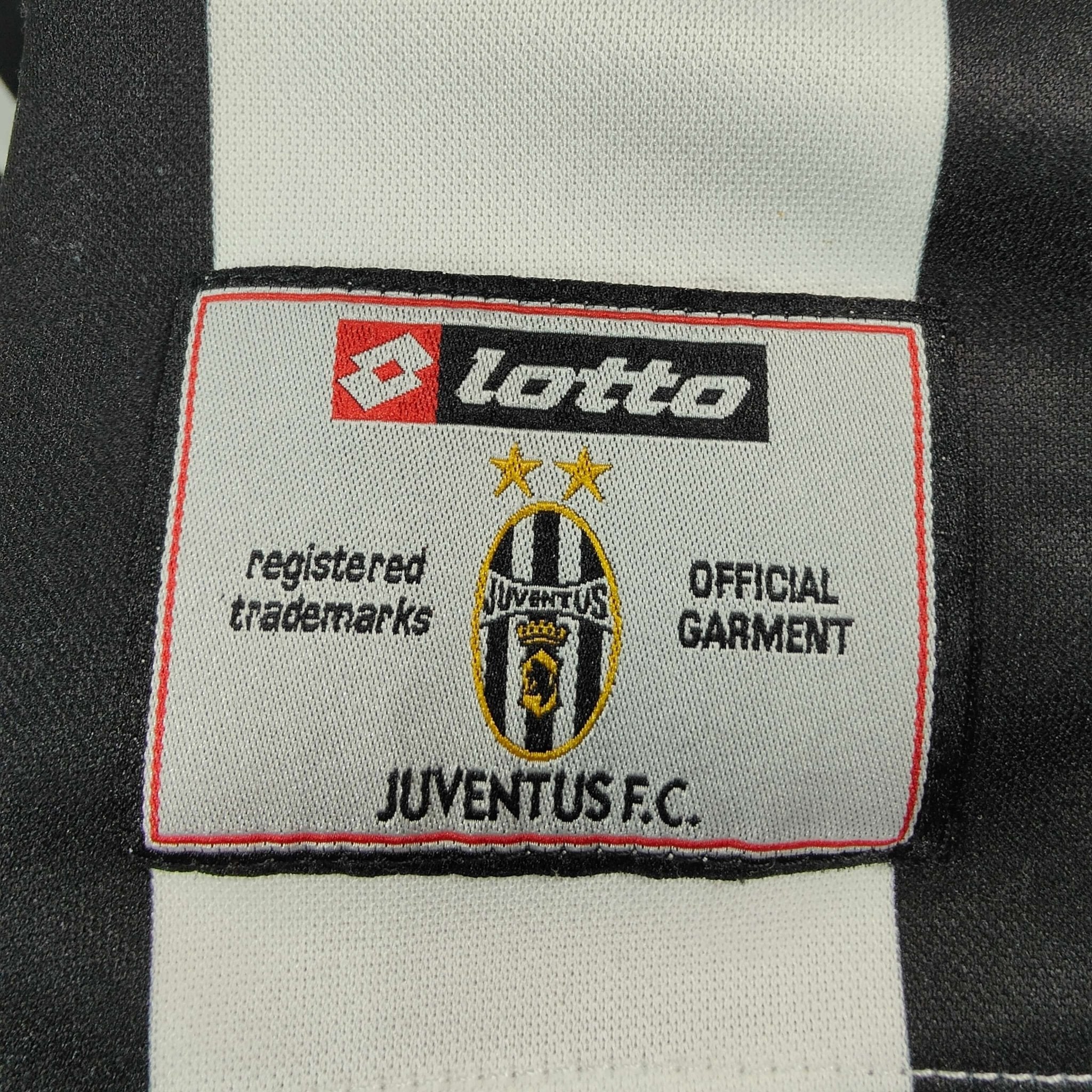 2000-01 Juventus Ciaoweb Home Shirt Zidane #21 - 8.5/10 - (XL
