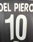 2000 - 01 Juventus Home Shirt Del Piero 10 - 8.5/10 - (L) - Eternal Pitch