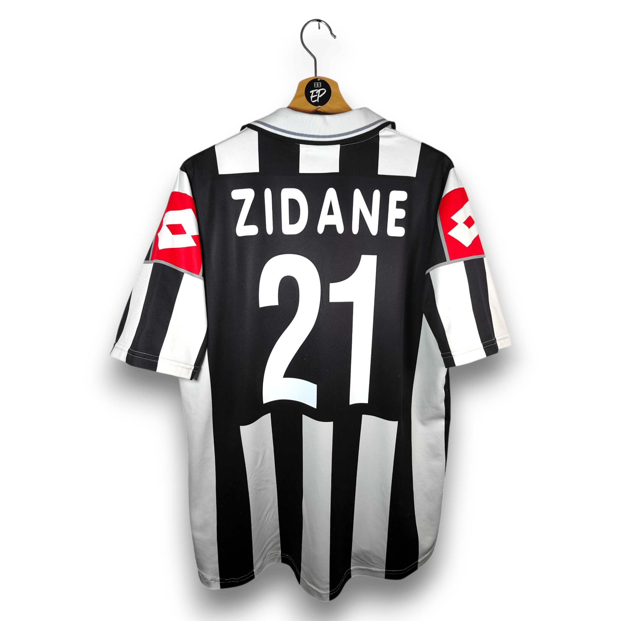 2000 - 01 Juventus Home Shirt Zidane 21 - 6.5/10 - (L) - Eternal Pitch