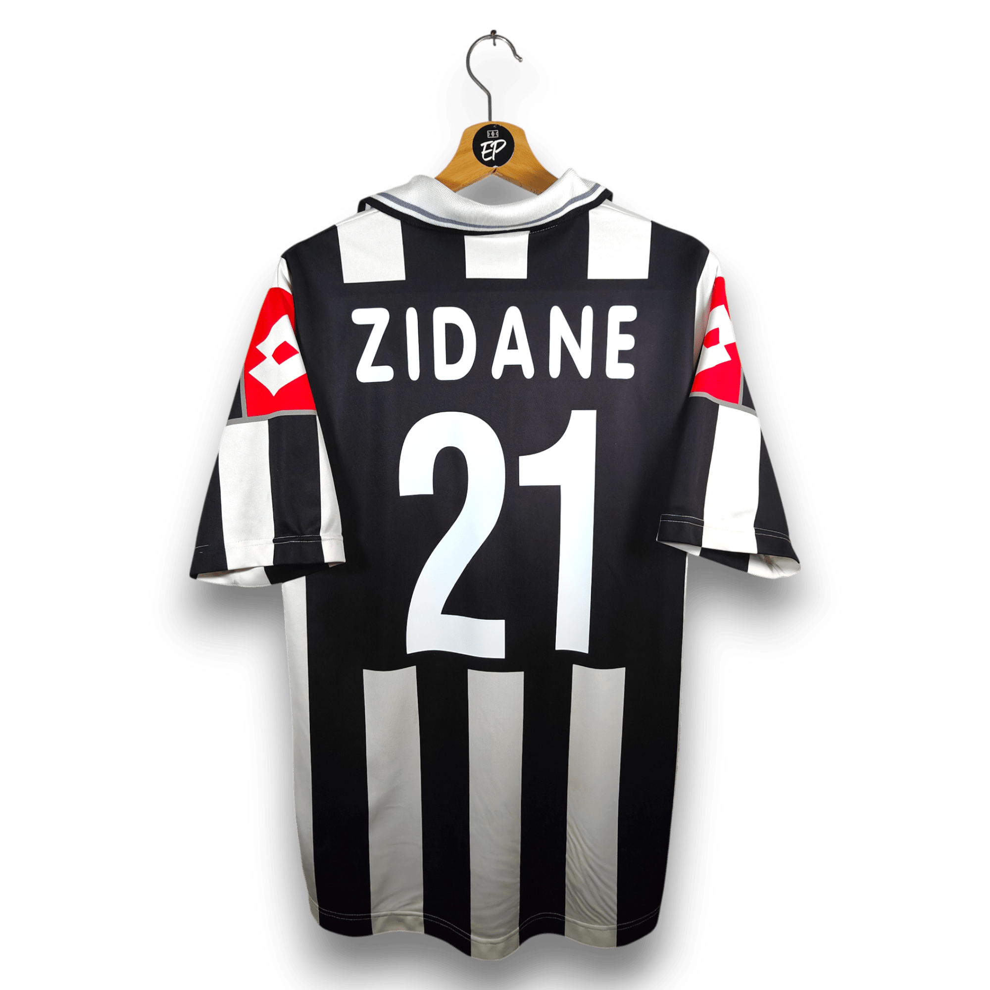 2000 - 01 Juventus Home Shirt Zidane 21 - 8/10 - (L) - Eternal Pitch