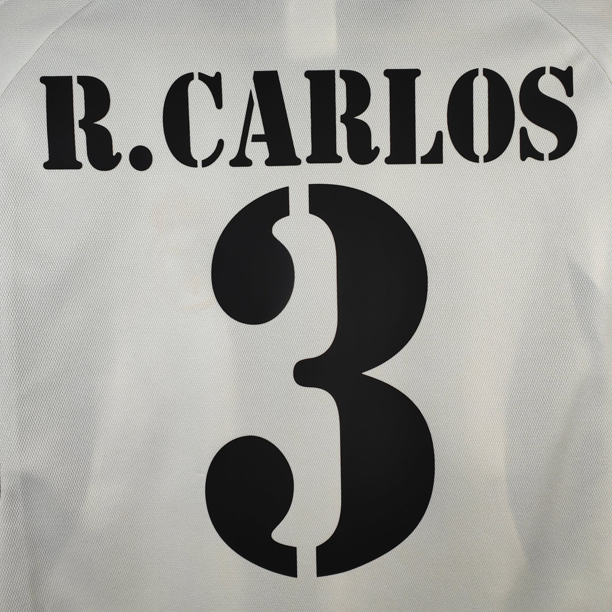 Real Madrid Retro Away Jersey – R. Carlos #3 Champions League