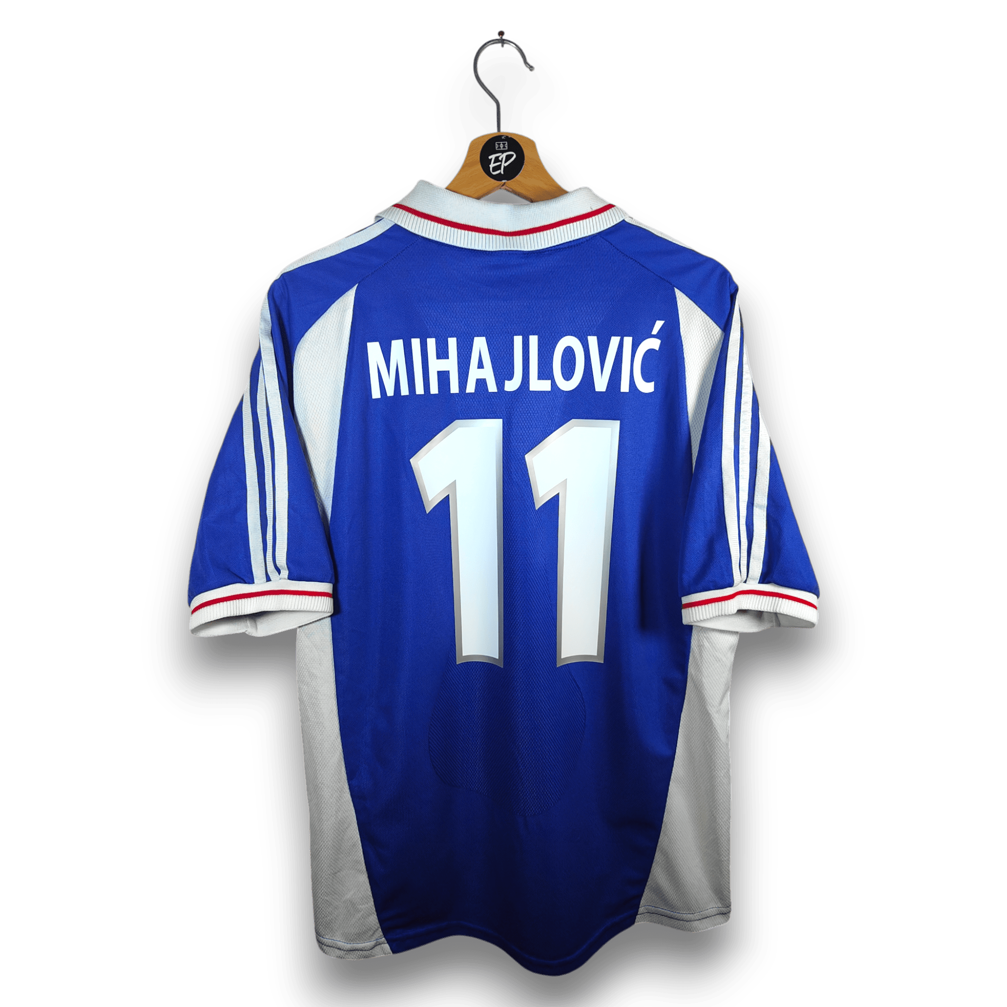 2000 - 01 Yugoslavia Home Shirt Mihajlovic 11 - 9.5/10 - (M) - Eternal Pitch