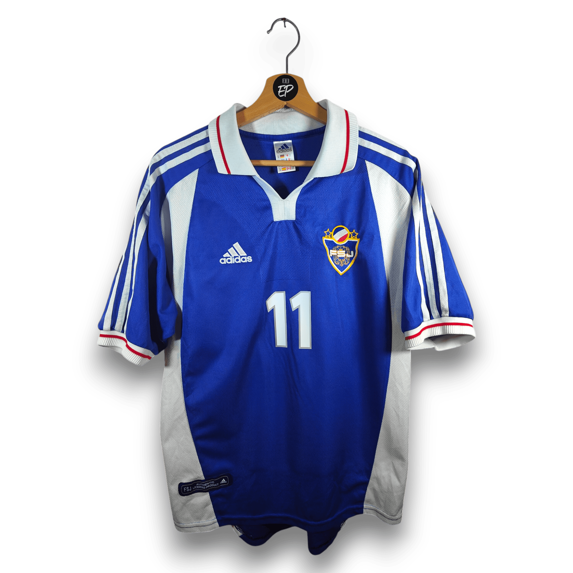 2000 - 01 Yugoslavia Home Shirt Mihajlovic 11 - 9.5/10 - (M) - Eternal Pitch