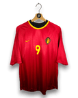 2000 - 02 Belgium Home Shirt Mpenza Emile 9 - 9/10 - (L) - Eternal Pitch