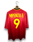 2000 - 02 Belgium Home Shirt Mpenza Emile 9 - 9/10 - (M) - Eternal Pitch