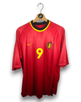 2000 - 02 Belgium Home Shirt Mpenza Emile 9 - 9/10 - (M) - Eternal Pitch