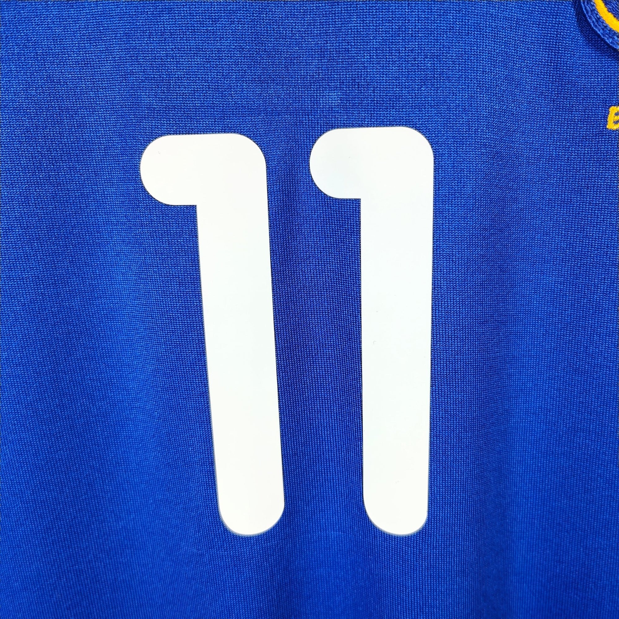 2000 - 02 Brazil Away Shirt Romario 11 - 9/10 - (L) - Eternal Pitch