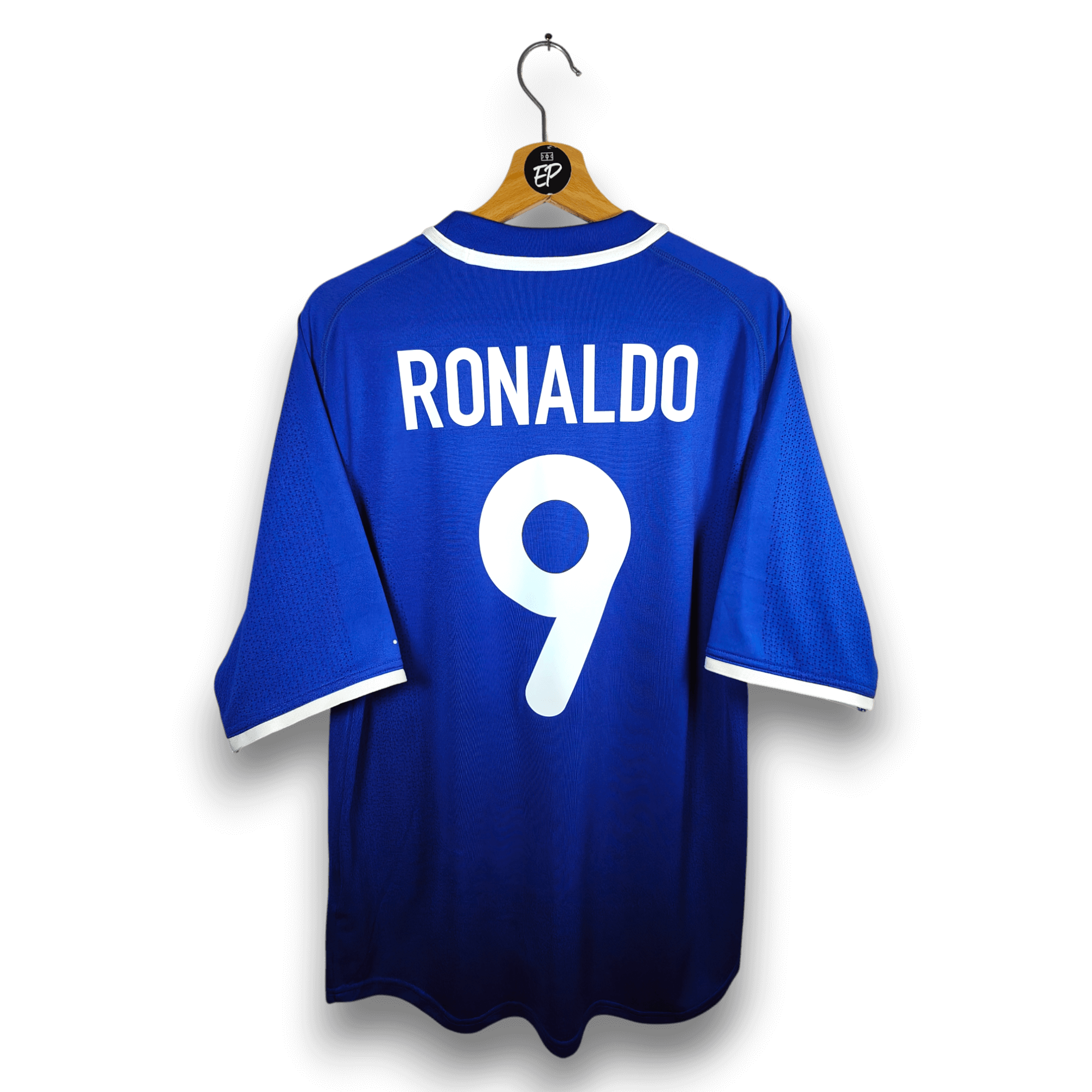 2000 - 02 Brazil Away Shirt Ronaldo 9 - 9.5/10 - (M) - Eternal Pitch