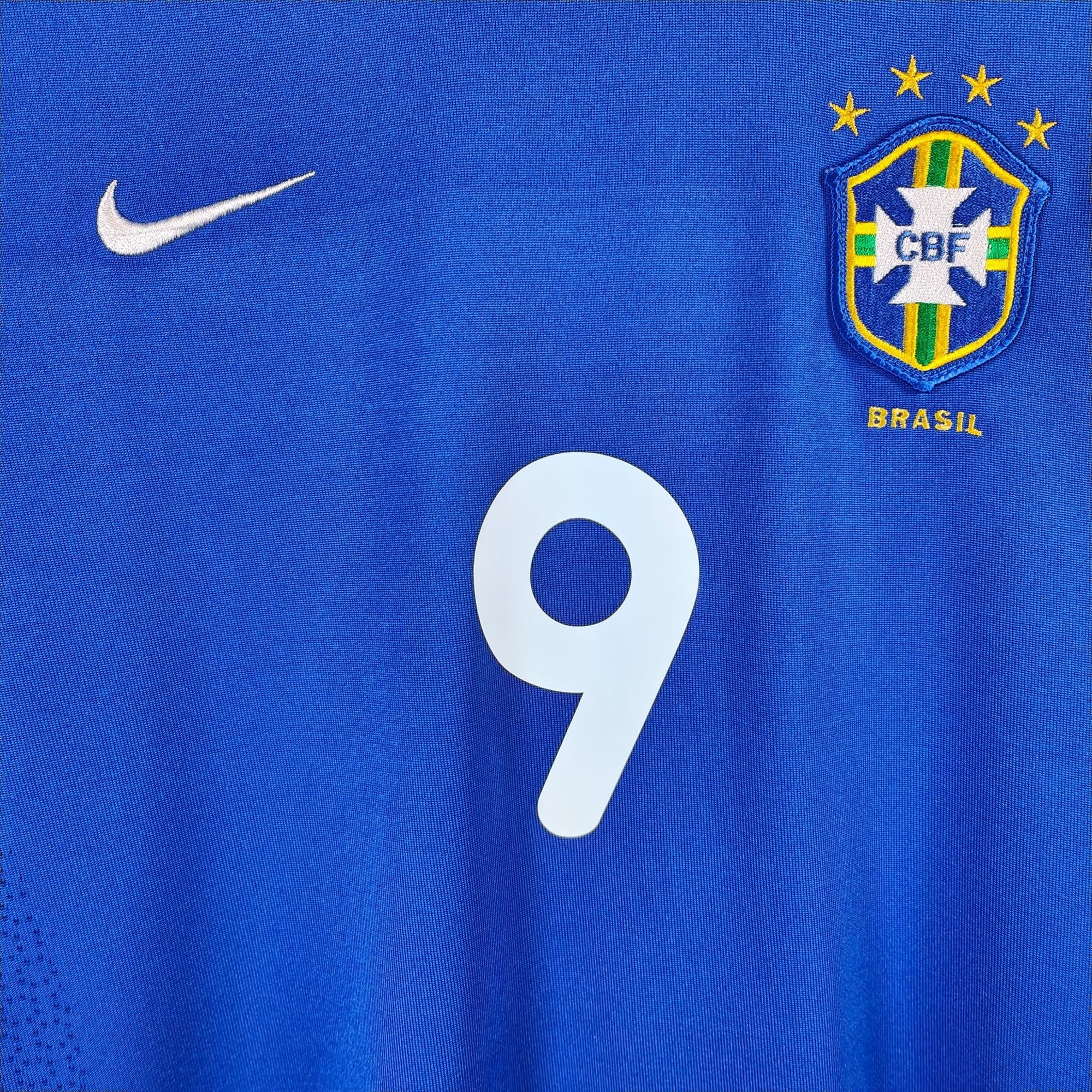 2000 - 02 Brazil Away Shirt Ronaldo 9 - 9.5/10 - (M) - Eternal Pitch