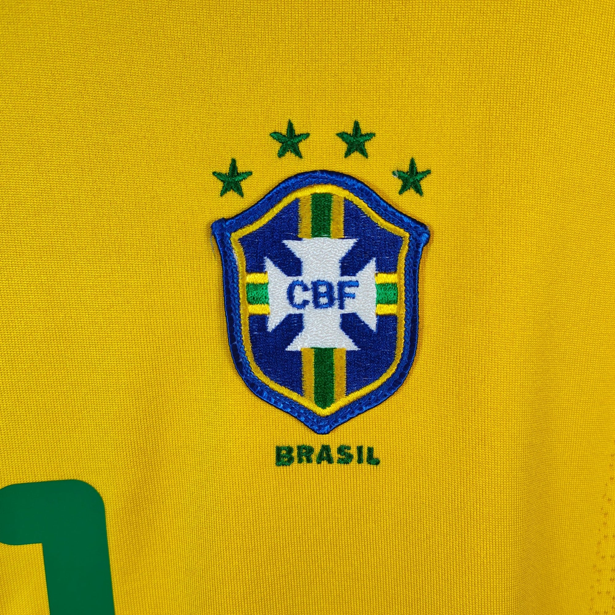 2000 - 02 Brazil Home Shirt Romario 11 - 9/10 - (L) - Eternal Pitch