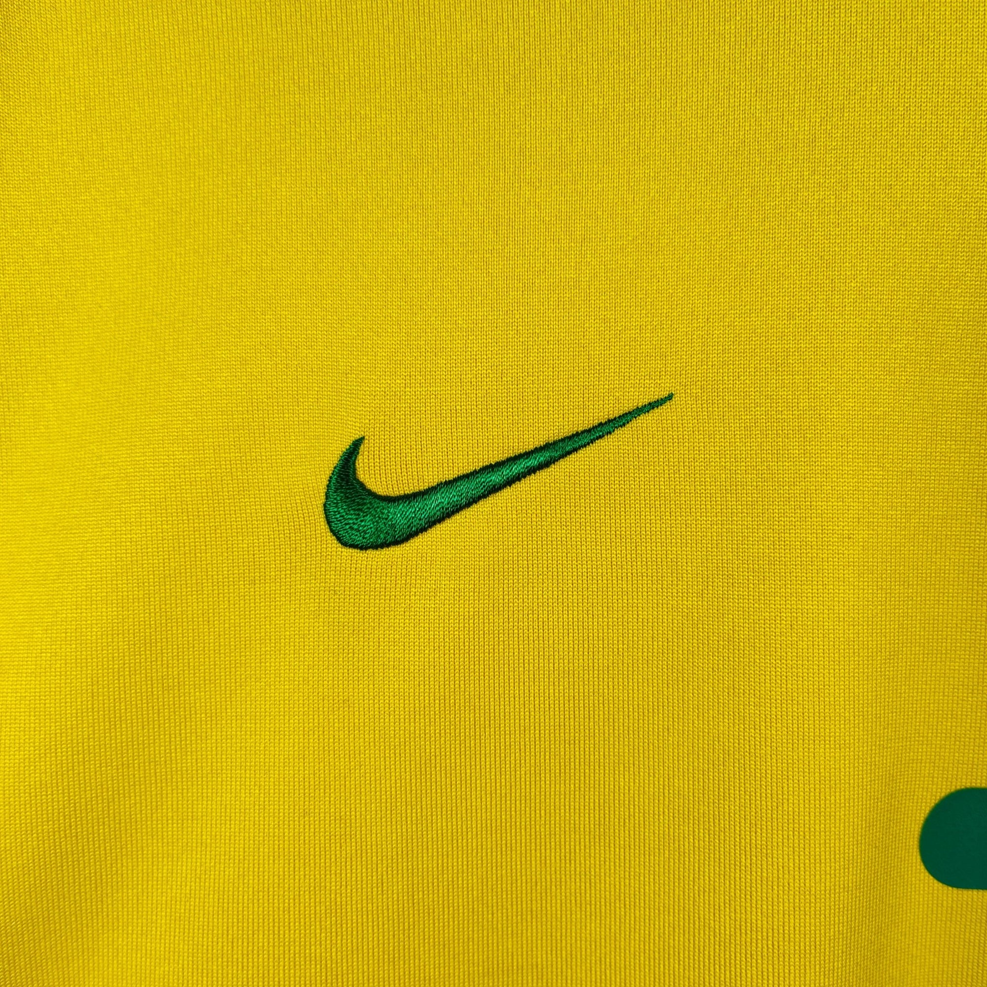 2000 - 02 Brazil Home Shirt Romario 11 - 9.5/10 - (L) - Eternal Pitch
