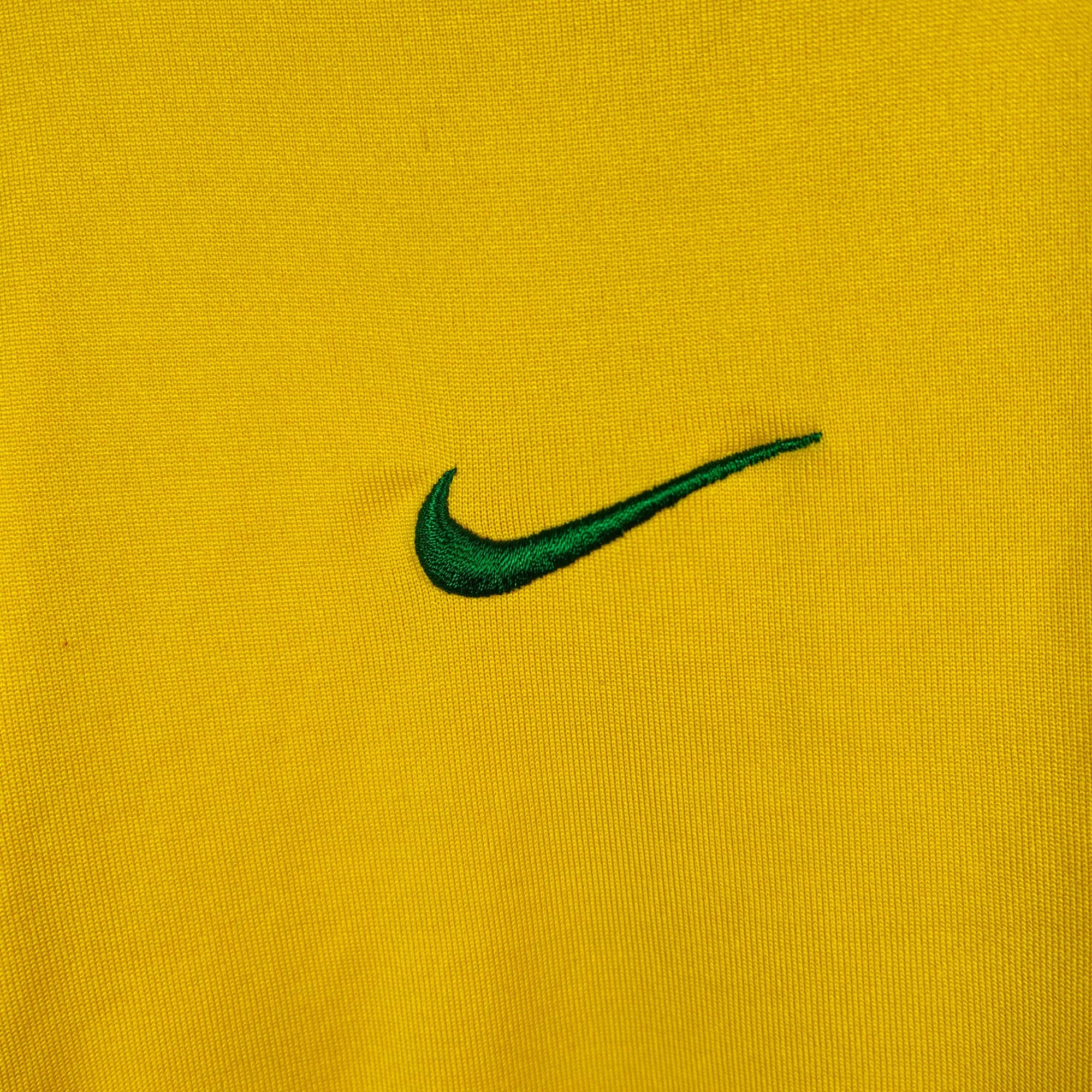 2000 - 02 Brazil Home Shirt Ronaldo 9 - 9.5/10 - (L) - Eternal Pitch
