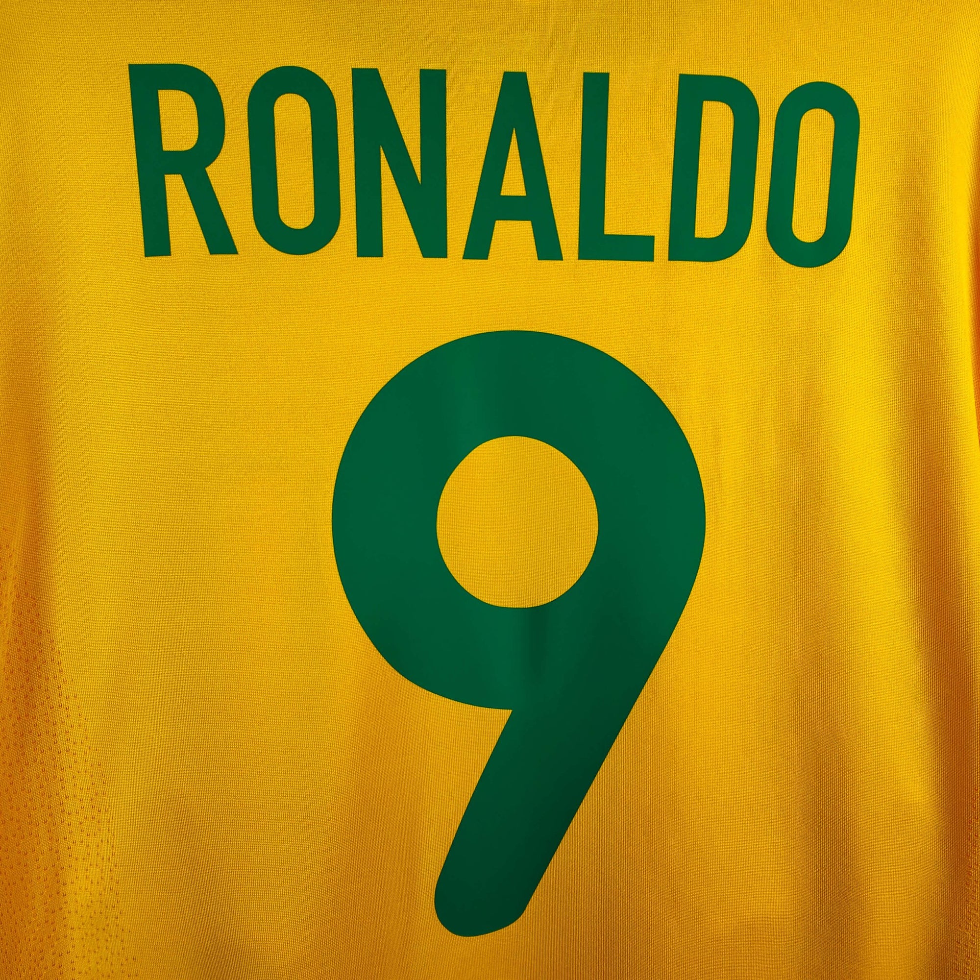 2000 - 02 Brazil Home Shirt Ronaldo 9 - 9.5/10 - (XL) - Eternal Pitch