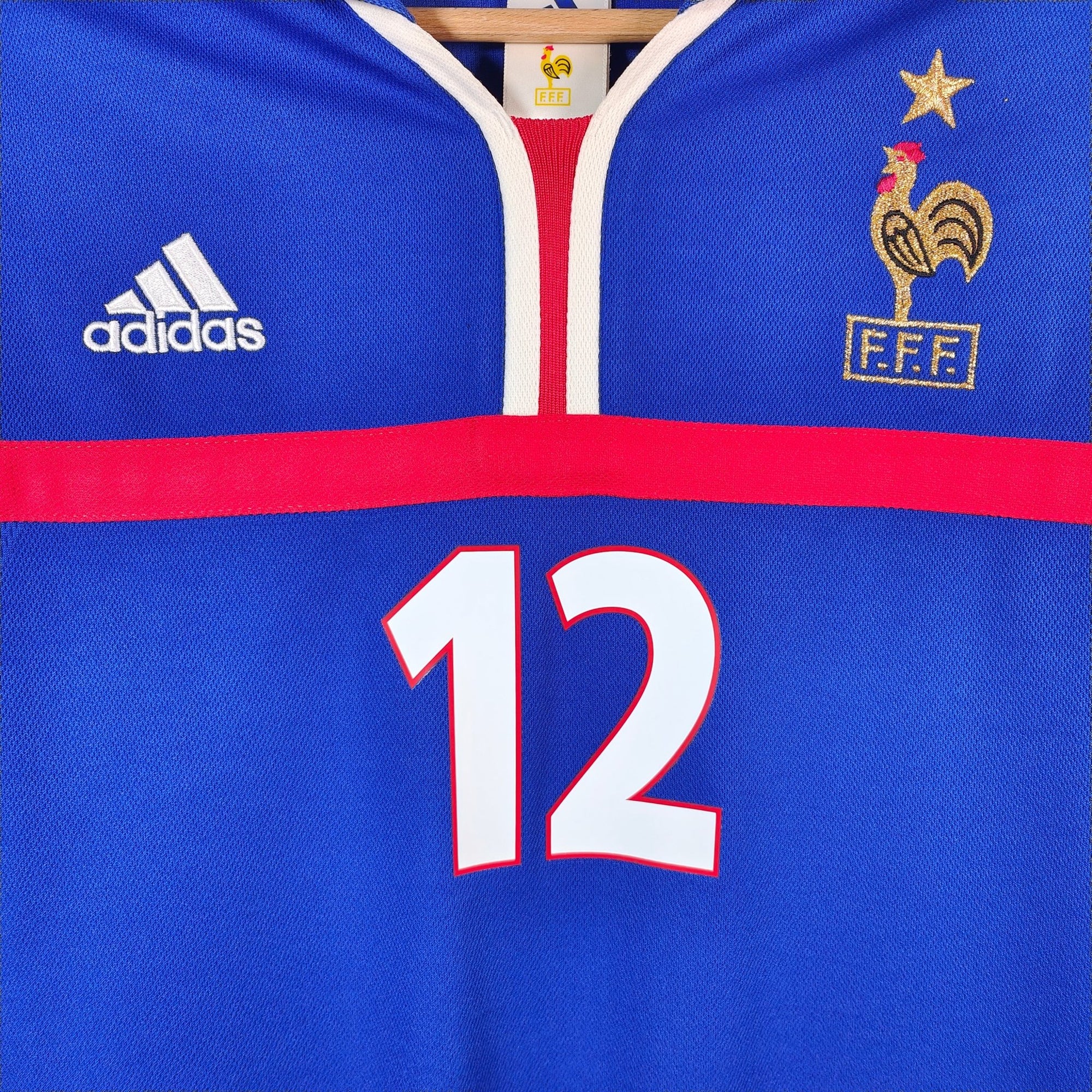 2000 - 02 France Home Shirt Henry 12 - 9.5/10 - (L) - Eternal Pitch
