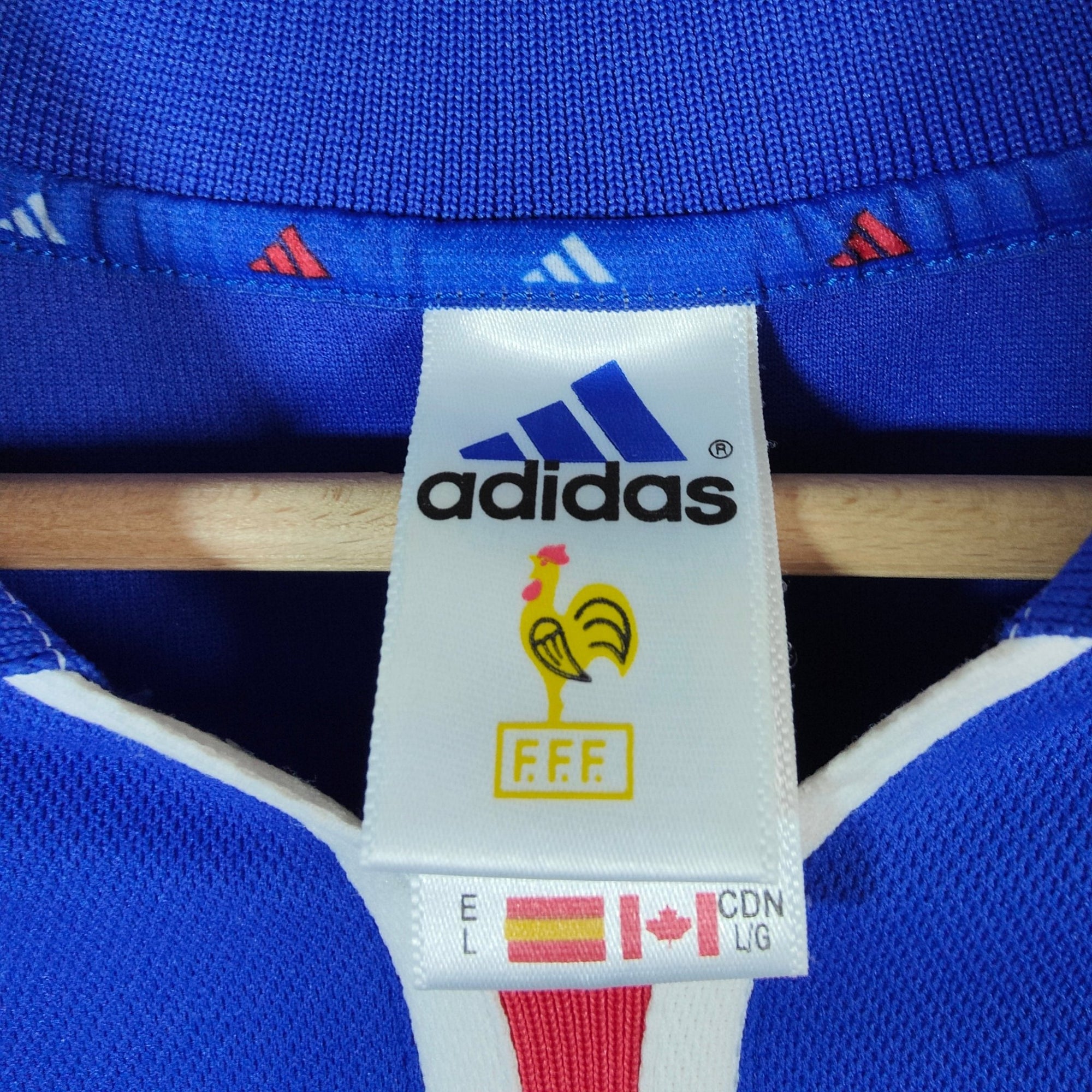 2000 - 02 France Home Shirt Henry 12 - 9.5/10 - (L) - Eternal Pitch