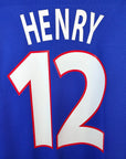 2000 - 02 France Home Shirt Henry 12 - 9.5/10 - (L) - Eternal Pitch
