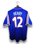 2000 - 02 France Home Shirt Henry 12 - 9.5/10 - (M) - Eternal Pitch