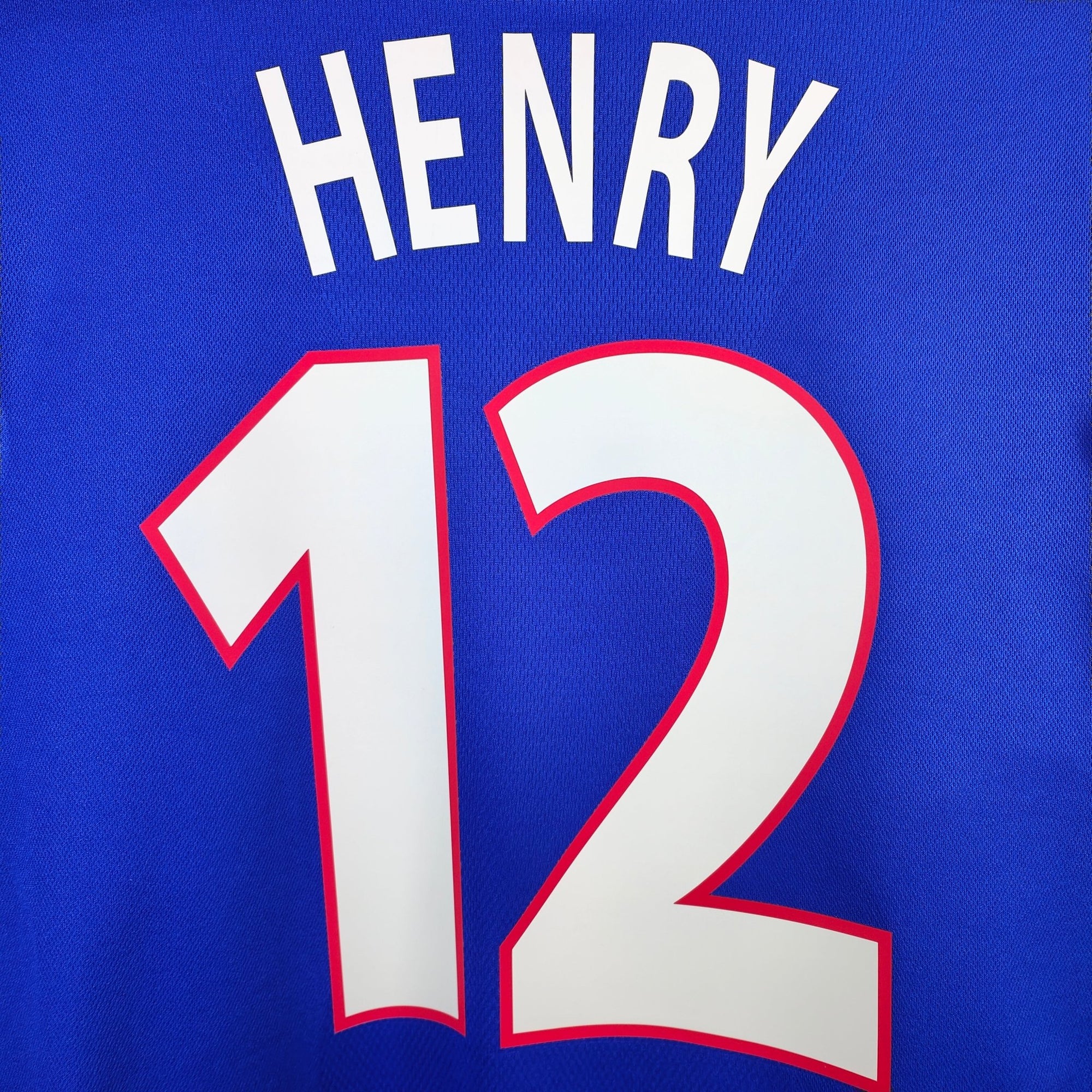 2000 - 02 France Home Shirt Henry 12 - 9.5/10 - (M) - Eternal Pitch