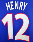 2000 - 02 France Home Shirt Henry 12 - 9.5/10 - (M) - Eternal Pitch