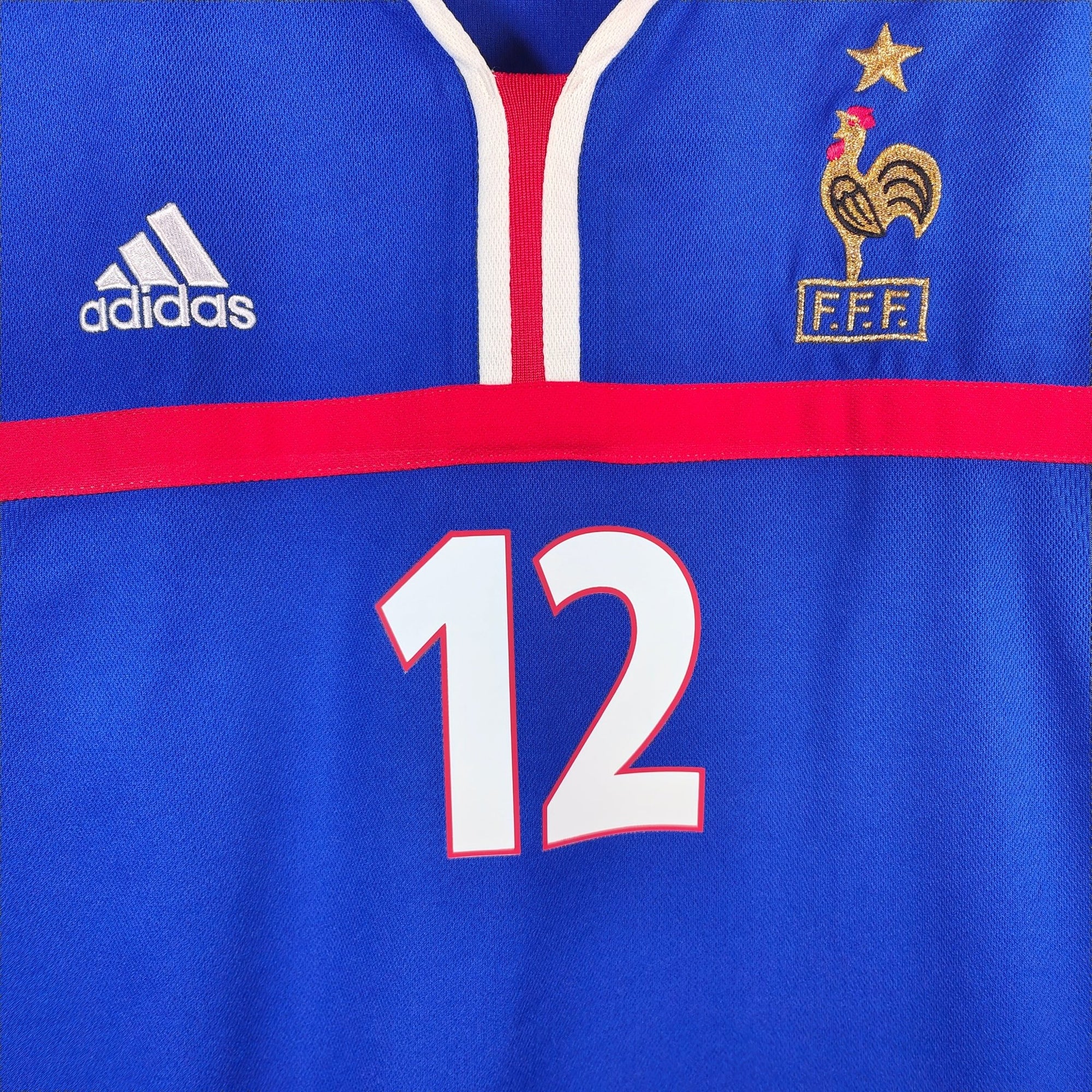2000 - 02 France Home Shirt Henry 12 - 9.5/10 - (M) - Eternal Pitch