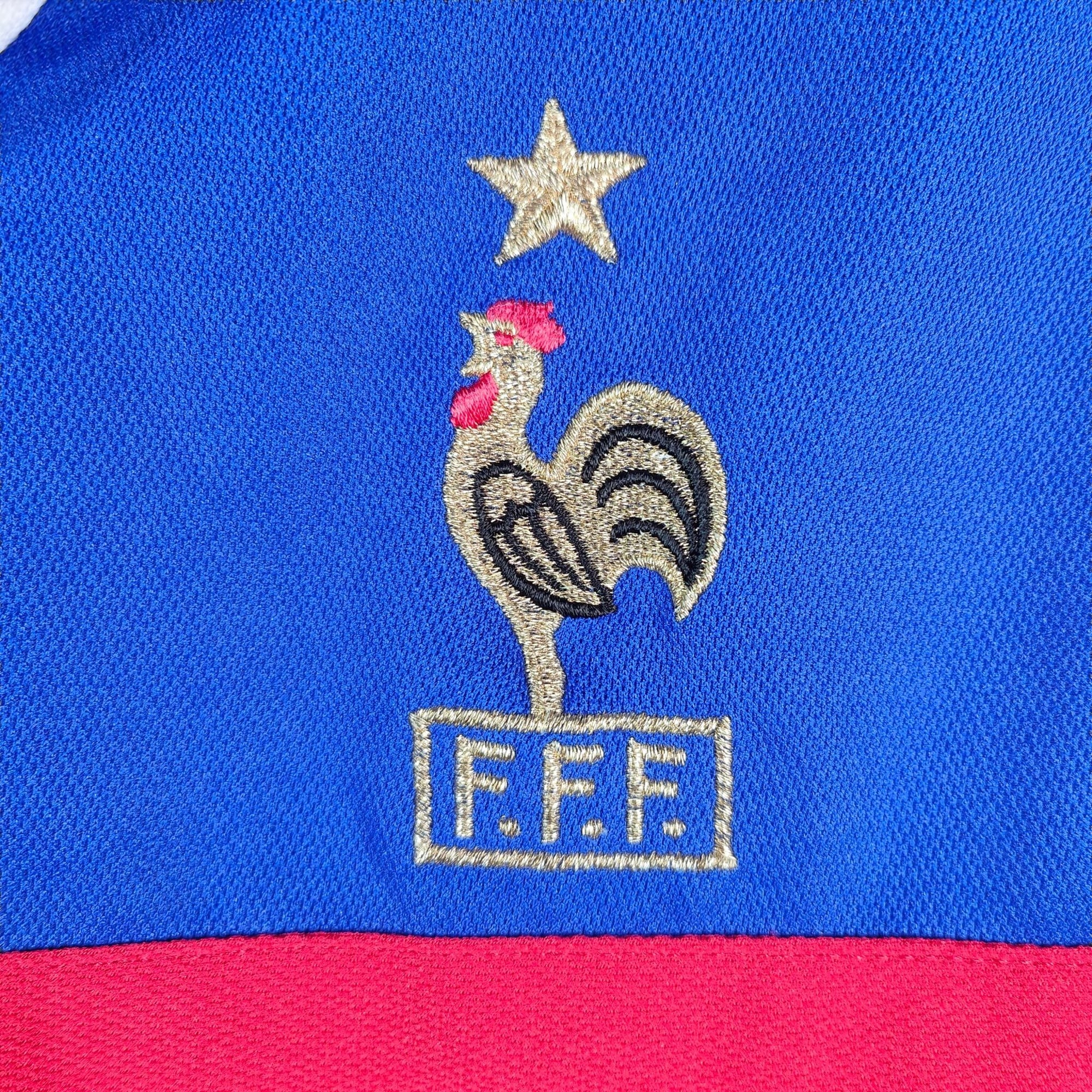 2000 - 02 France Home Shirt Zidane 10 - 8/10 - (M) - Eternal Pitch