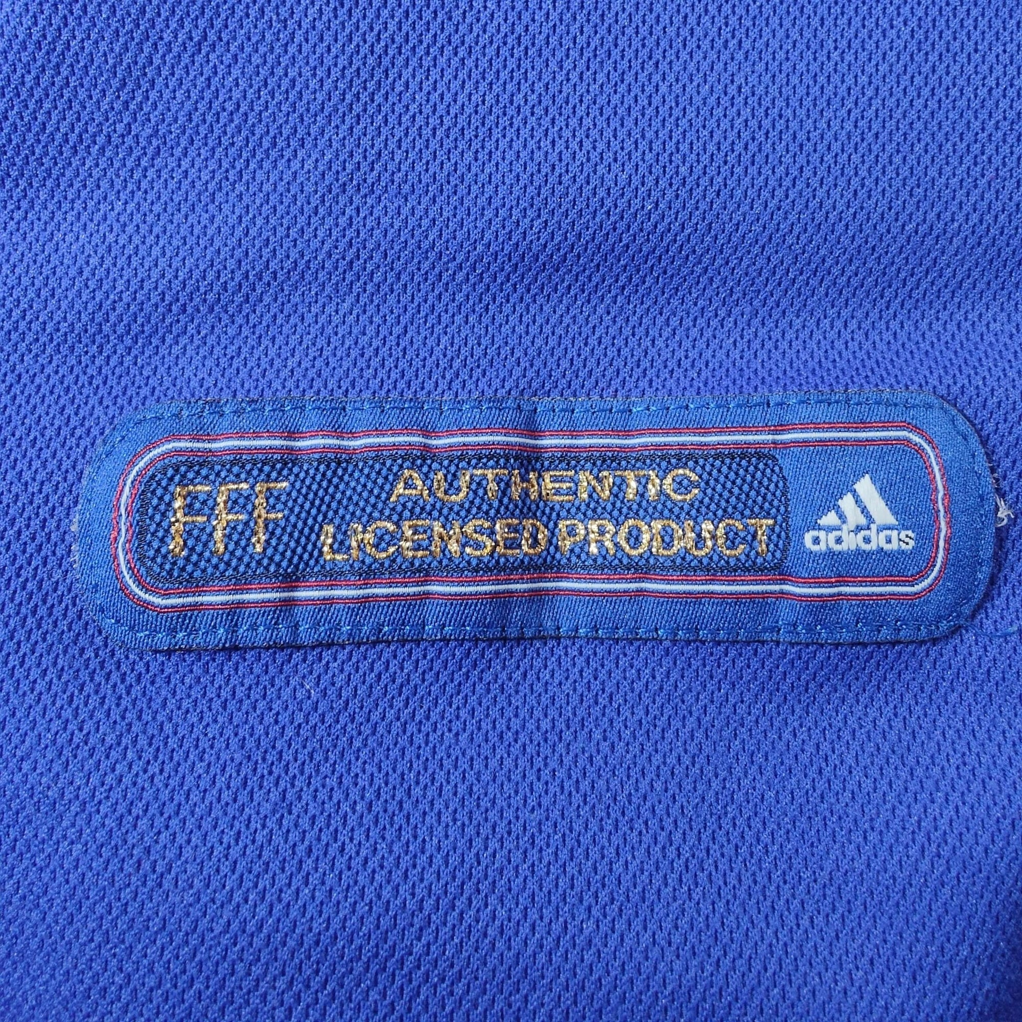 2000 - 02 France Home Shirt Zidane 10 - 8/10 - (M) - Eternal Pitch