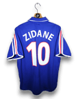2000 - 02 France Home Shirt Zidane 10 - 8/10 - (M) - Eternal Pitch
