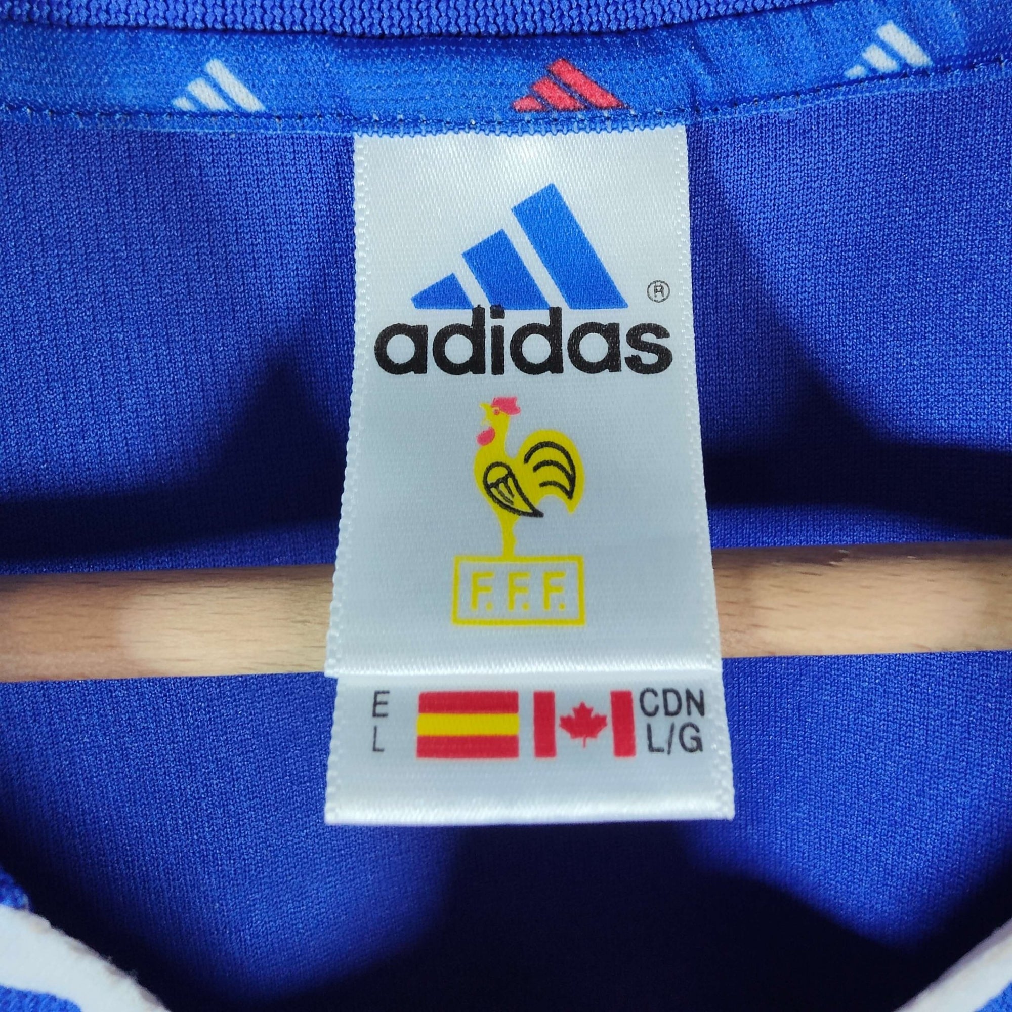 2000 - 02 France Home Shirt Zidane 10 - 9/10 - (L) - Eternal Pitch