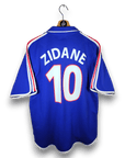 2000 - 02 France Home Shirt Zidane 10 - 9/10 - (L) - Eternal Pitch