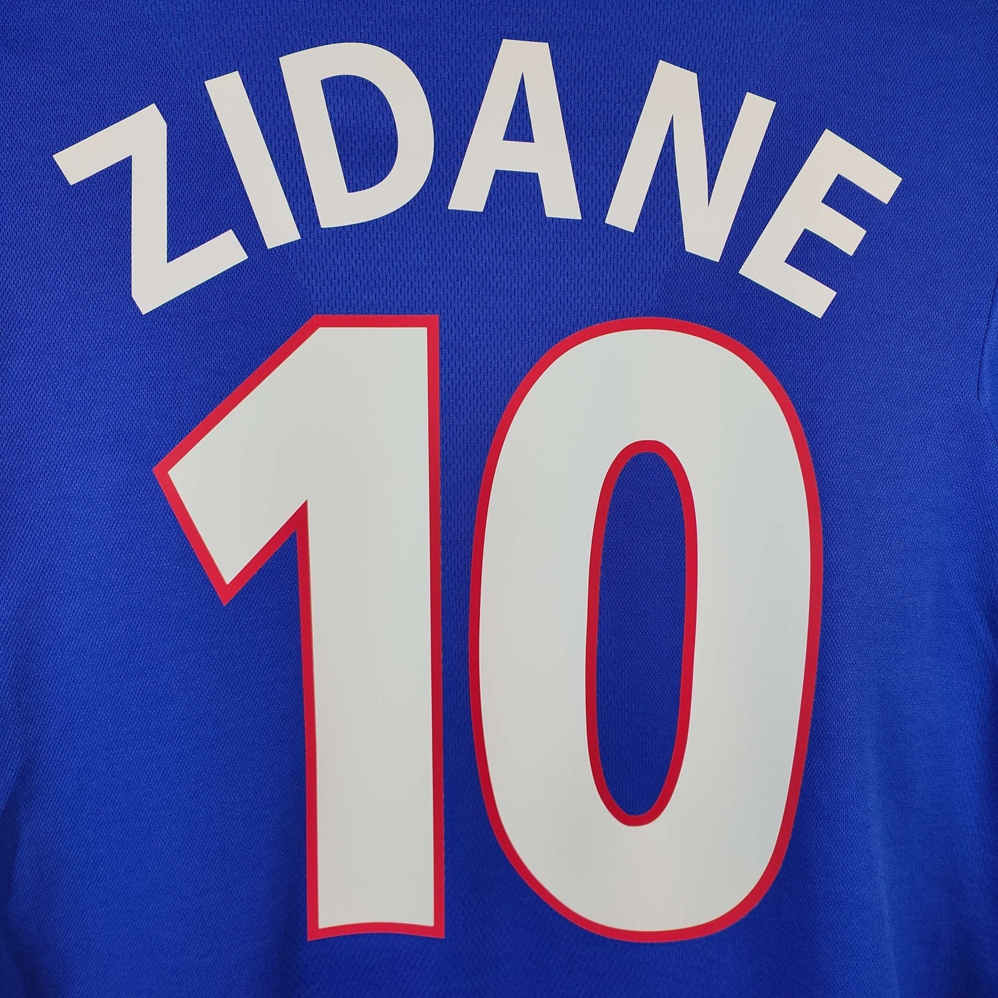 2000 - 02 France Home Shirt Zidane 10 - 9/10 - (L) - Eternal Pitch