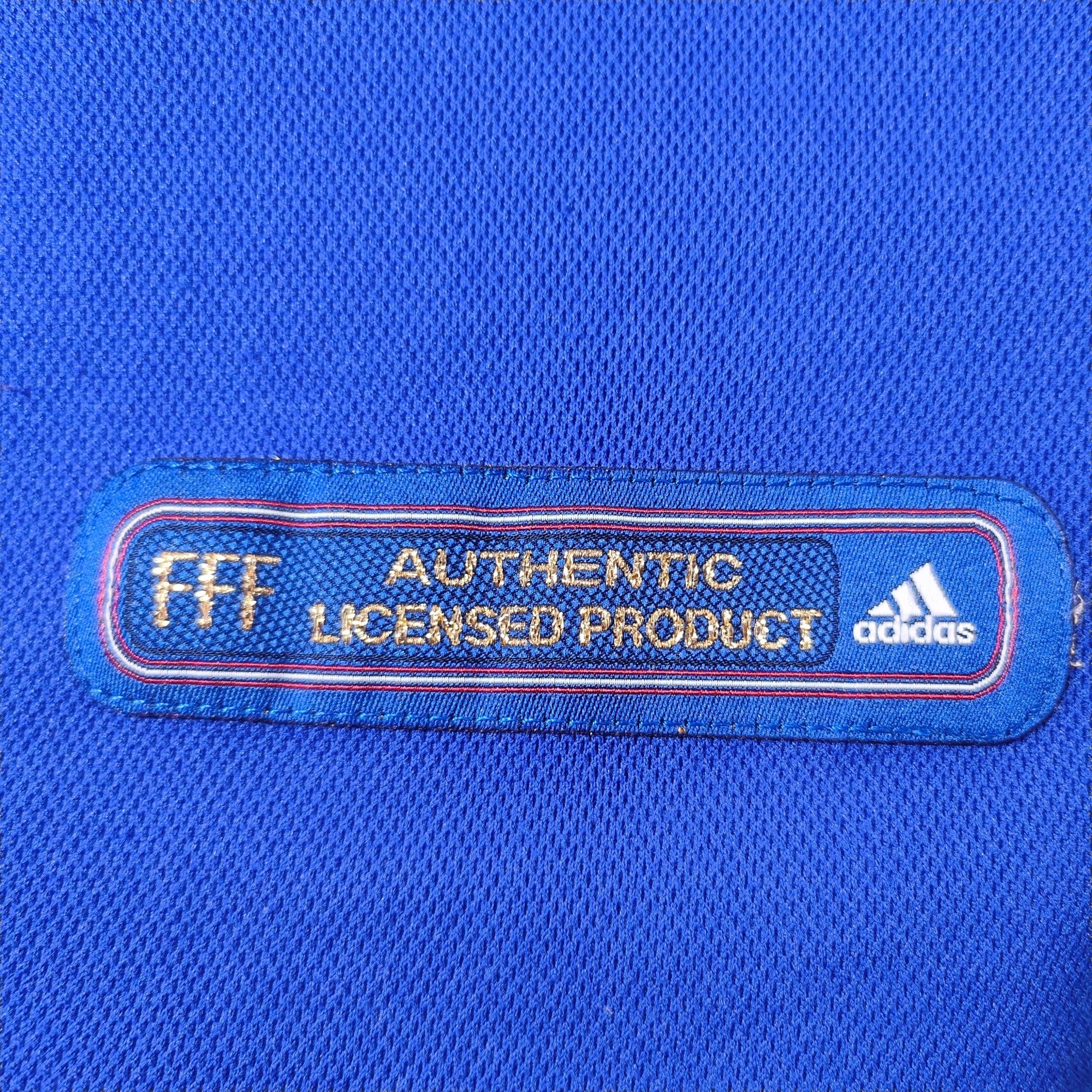 2000 - 02 France Home Shirt Zidane 10 - 9/10 - (XL) - Eternal Pitch