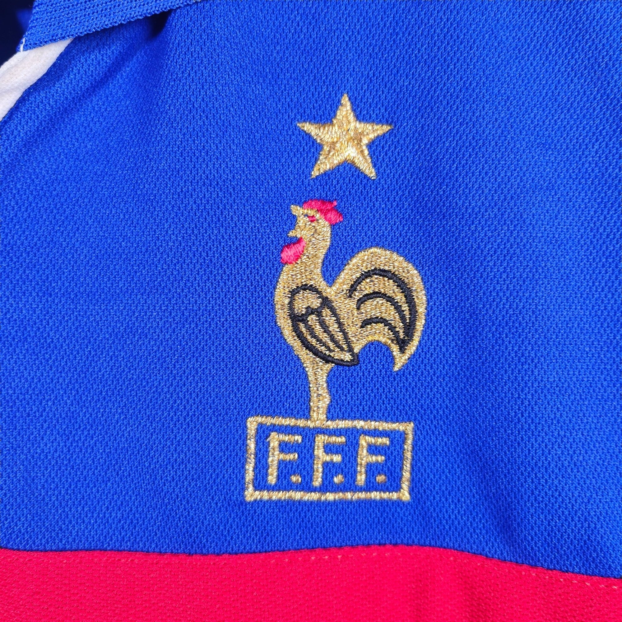 2000 - 02 France Home Shirt Zidane 10 - 9/10 - (XL) - Eternal Pitch