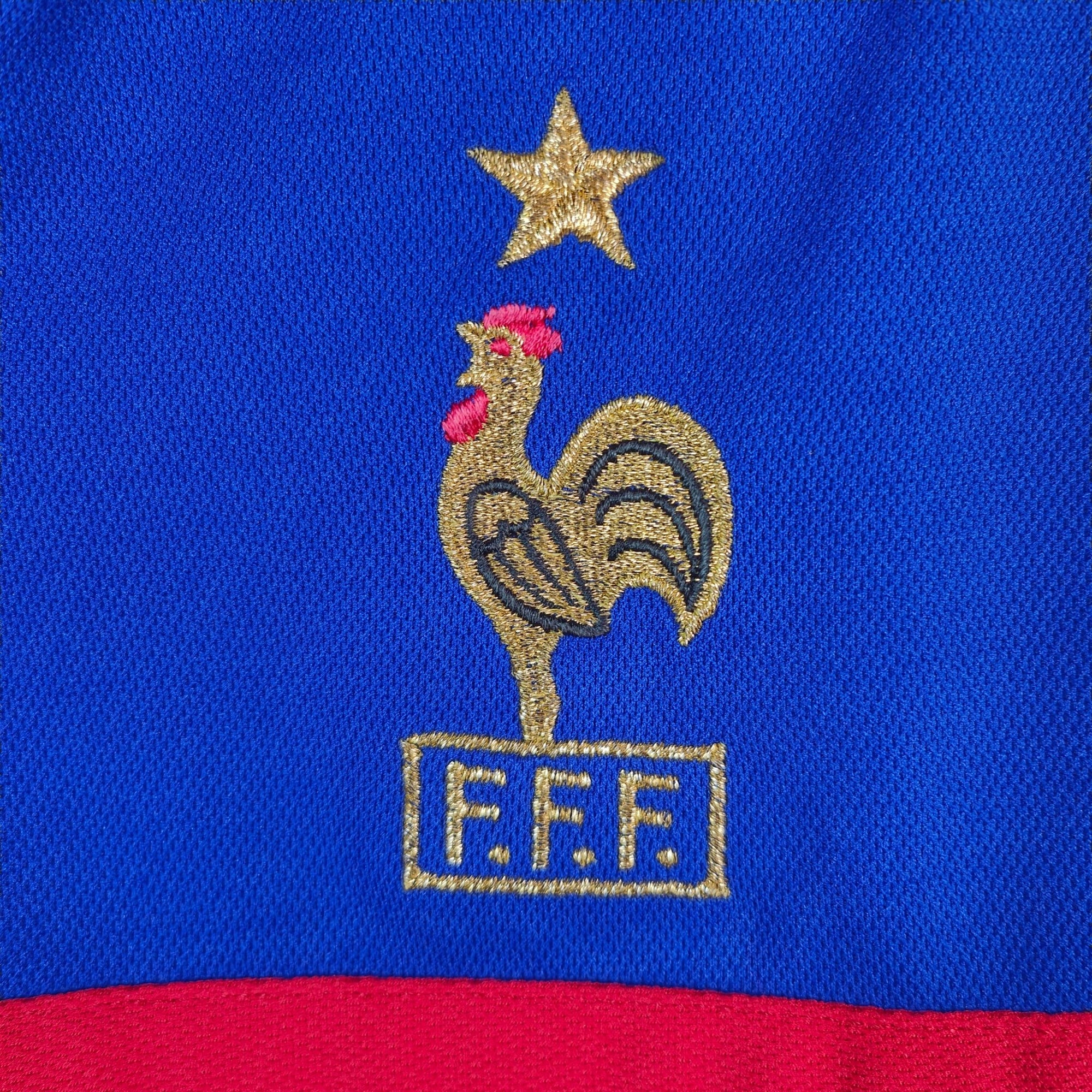 2000 - 02 France Home Shirt Zidane 10 - 9.5/10 - (L) - Eternal Pitch