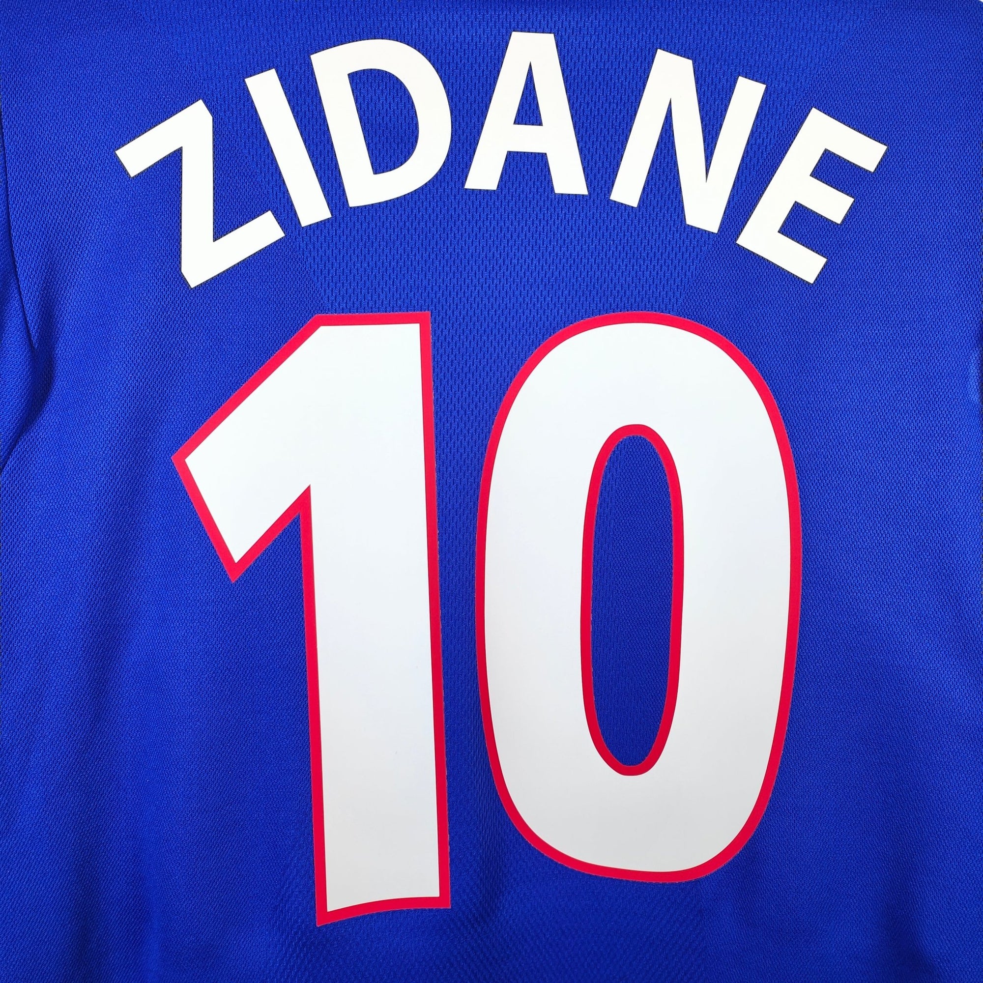 2000 - 02 France Home Shirt Zidane 10 - 9.5/10 - (M) - Eternal Pitch