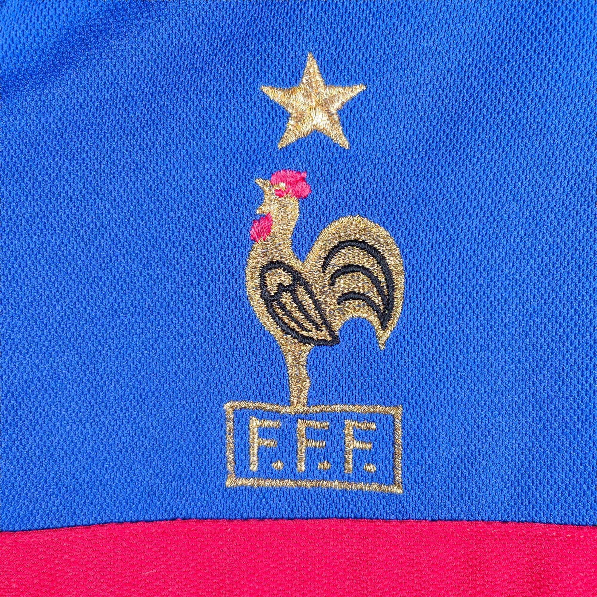 2000 - 02 France Home Shirt Zidane 10 - 9.5/10 - (M) - Eternal Pitch