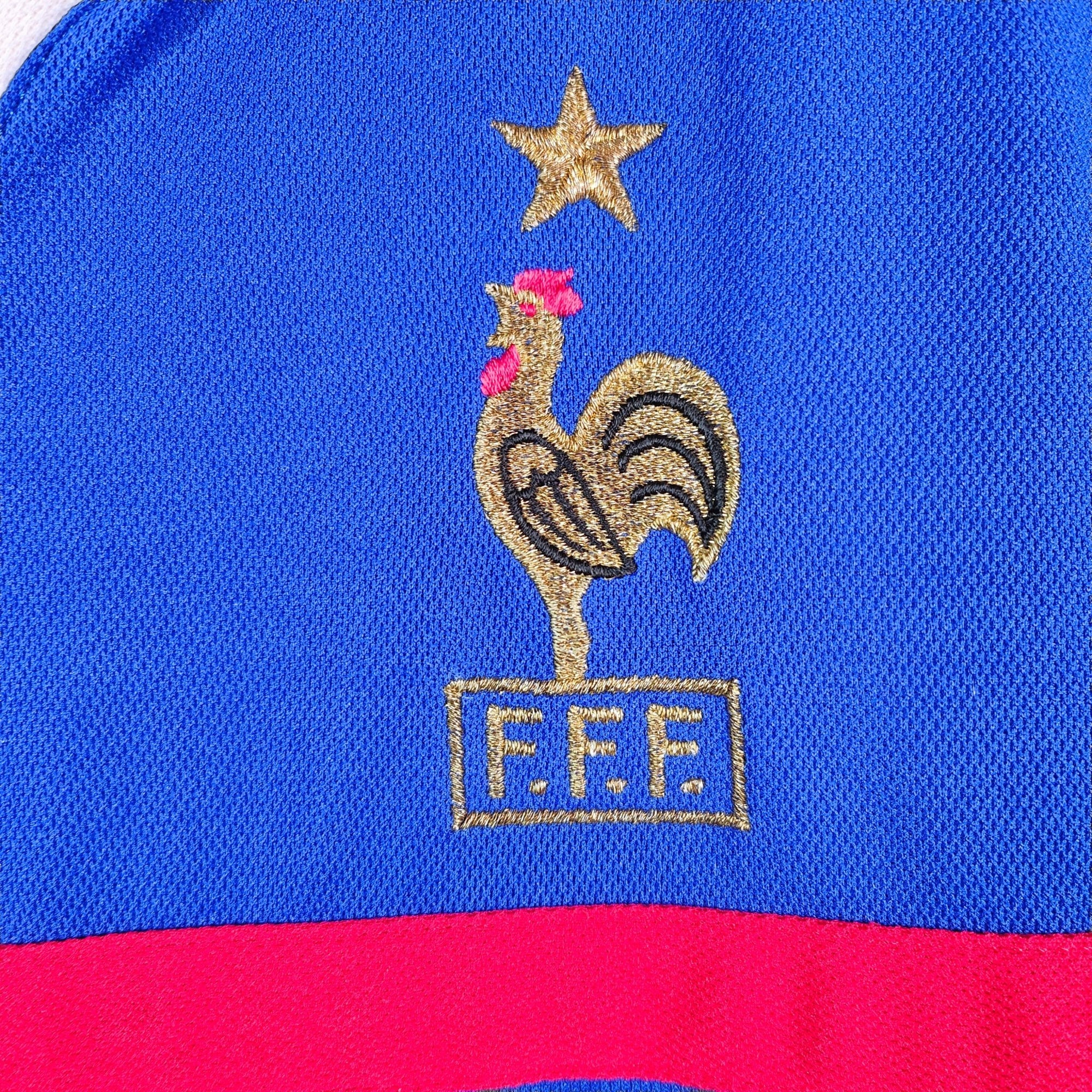 2000 - 02 France Home Shirt Zidane 10 - 9.5/10 - (XL) - Eternal Pitch