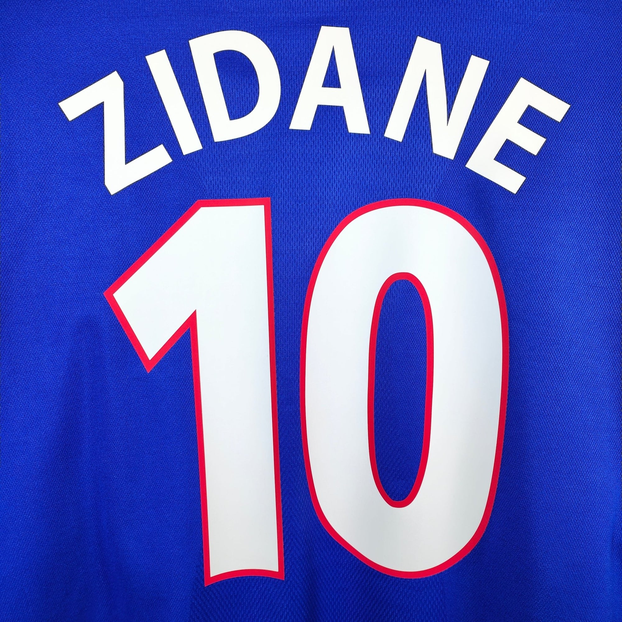 2000 - 02 France Home Shirt Zidane 10 - 9.5/10 - (XL) - Eternal Pitch