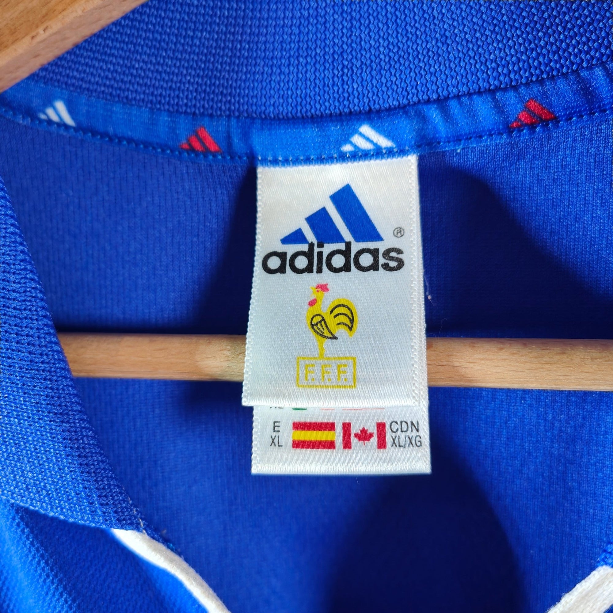 2000 - 02 France Home Shirt Zidane 10 - 9.5/10 - (XL) - Eternal Pitch