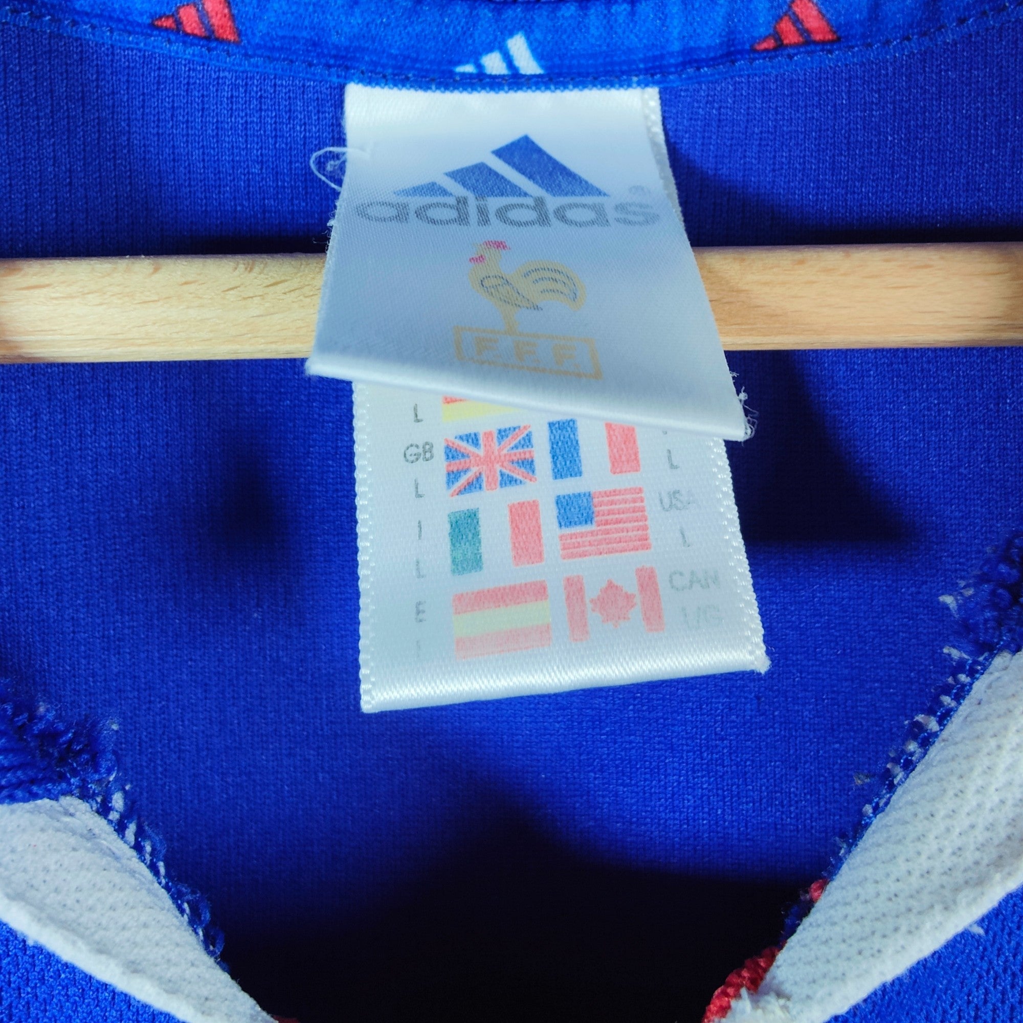2000 - 02 France Home Shirt Zidane 10 (L) - Eternal Pitch