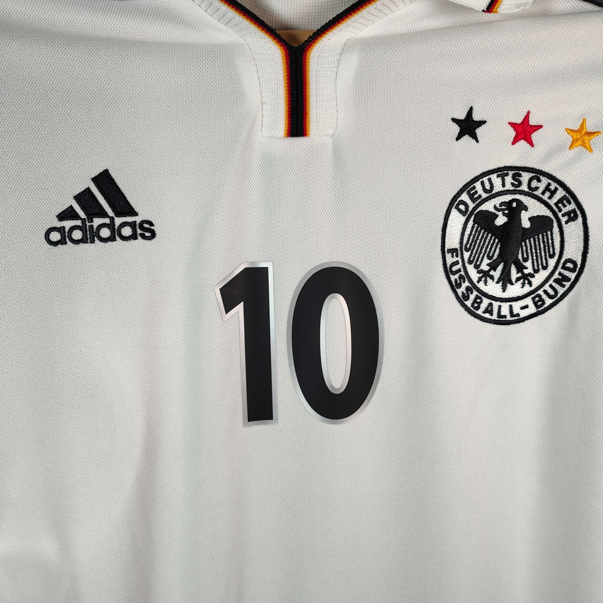 2000 - 02 Germany Home Shirt Matthaus 10 - 9.5/10 - (XL) - Eternal Pitch