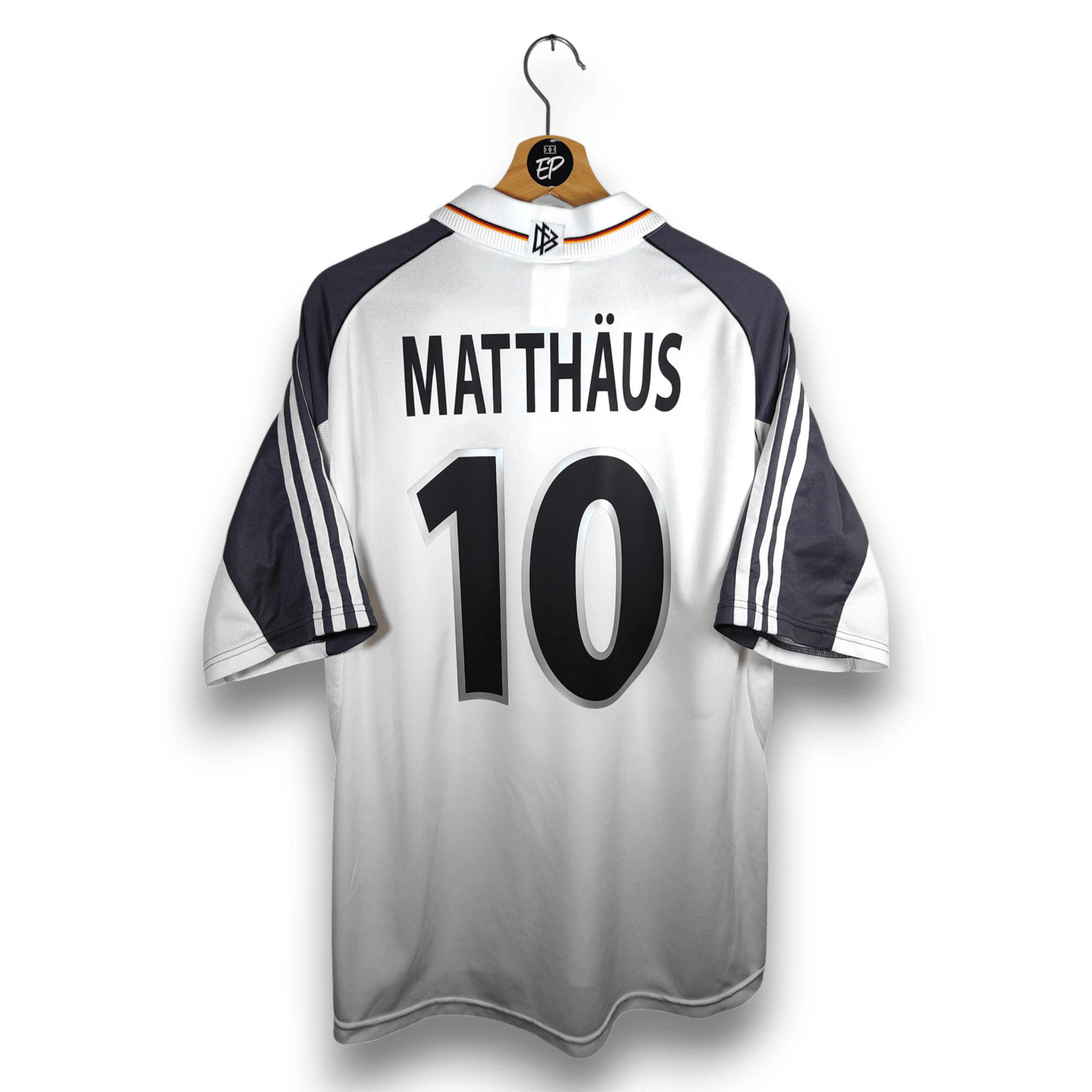 2000 - 02 Germany Home Shirt Matthaus 10 - 9.5/10 - (XL) - Eternal Pitch