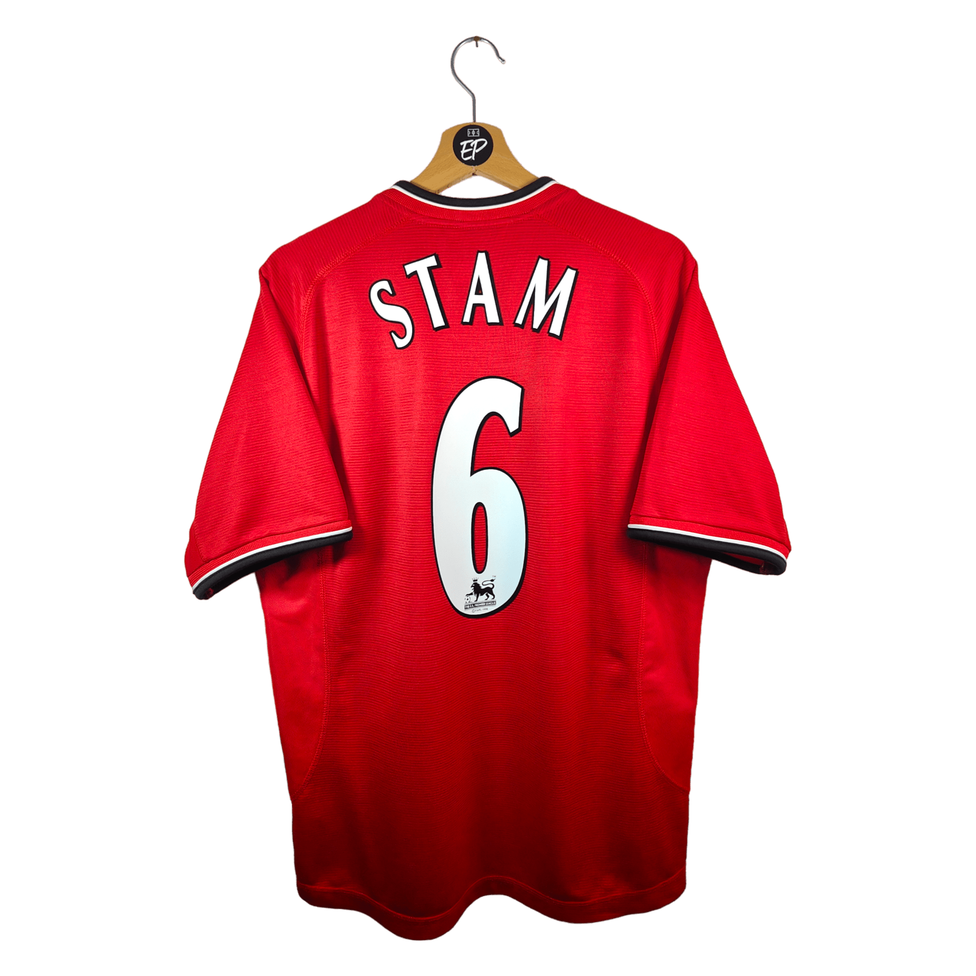 2000 - 02 Manchester United Home Shirt Stam 6 - 9.5/10 - (M) - Eternal Pitch