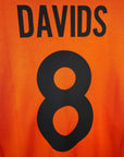 2000 - 02 Netherlands Home Shirt Davids 8 - 9/10 - (M) - Eternal Pitch