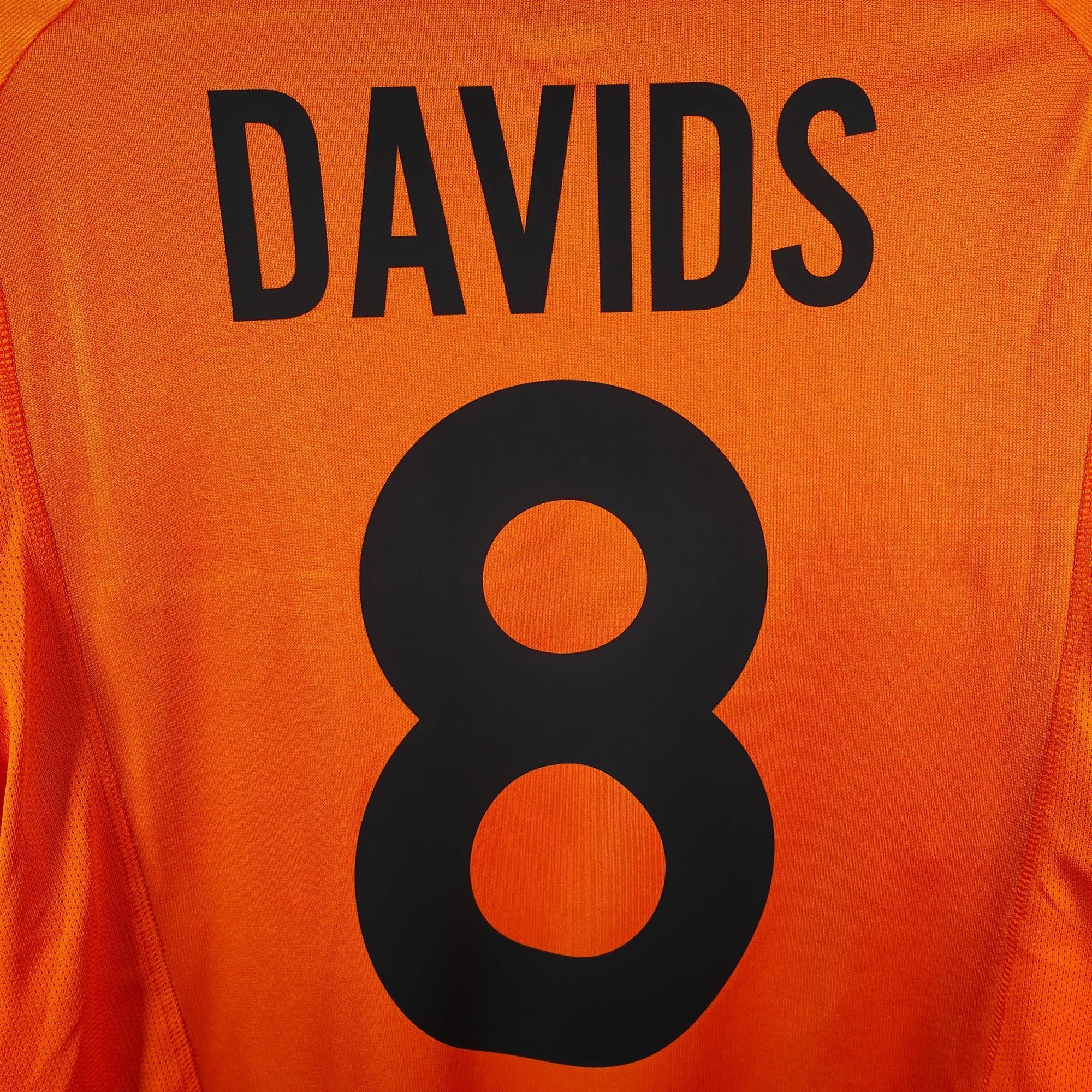 2000 - 02 Netherlands Home Shirt Davids 8 - 9/10 - (S) - Eternal Pitch