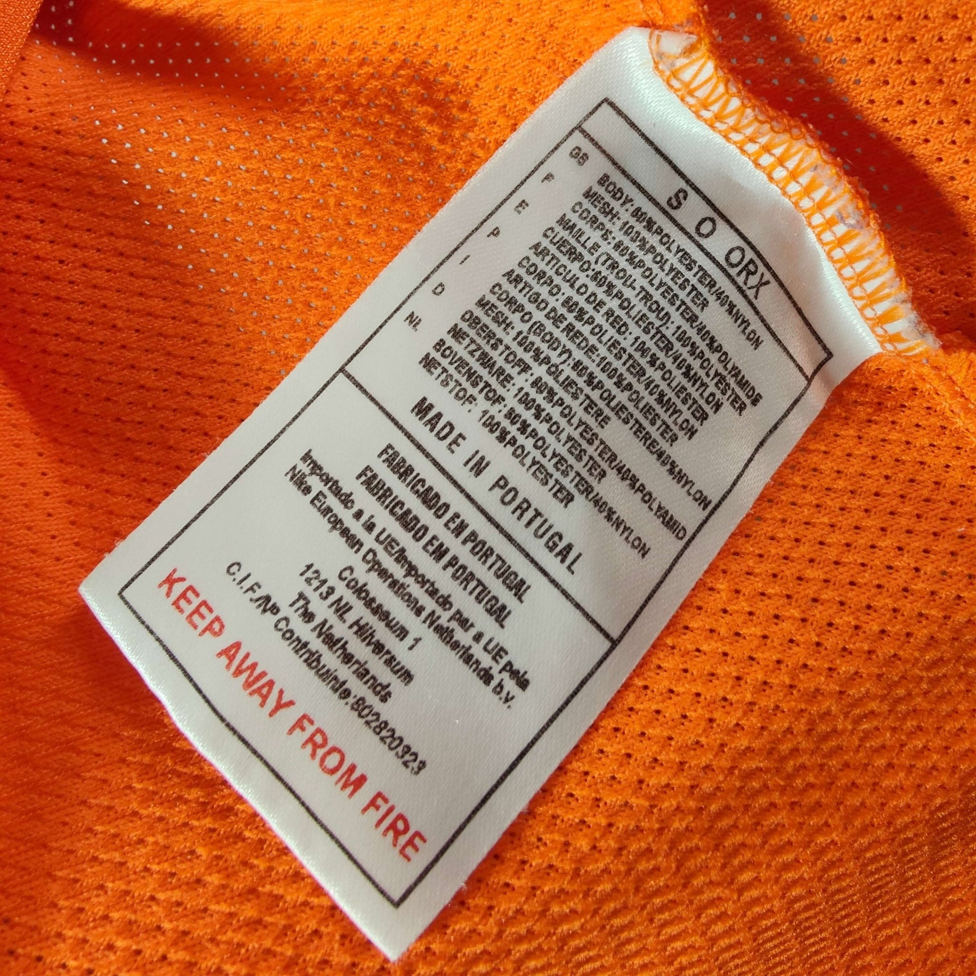 2000 - 02 Netherlands Home Shirt Davids 8 - 9/10 - (S) - Eternal Pitch